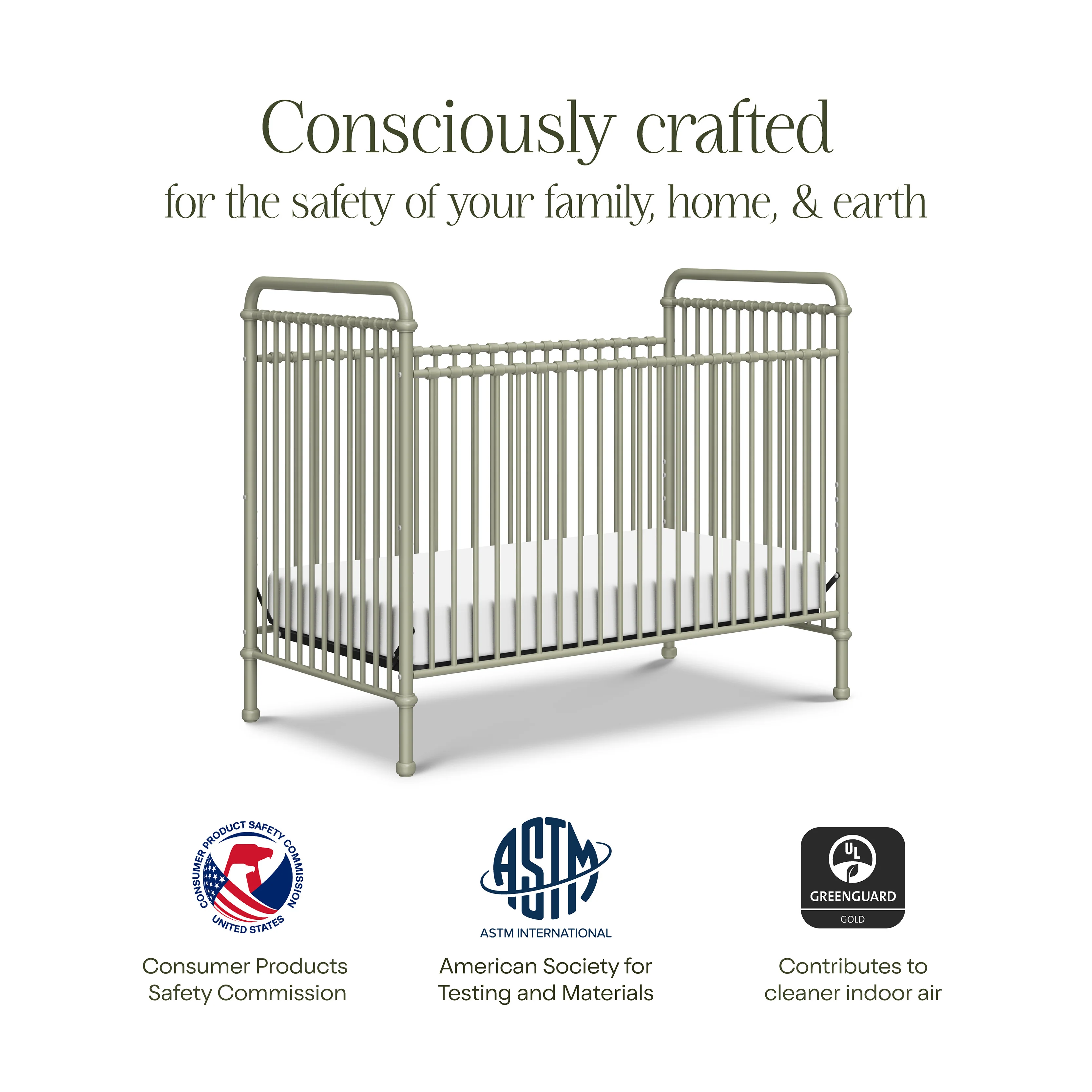 Abigail 3-in-1 Convertible Crib - Image 22