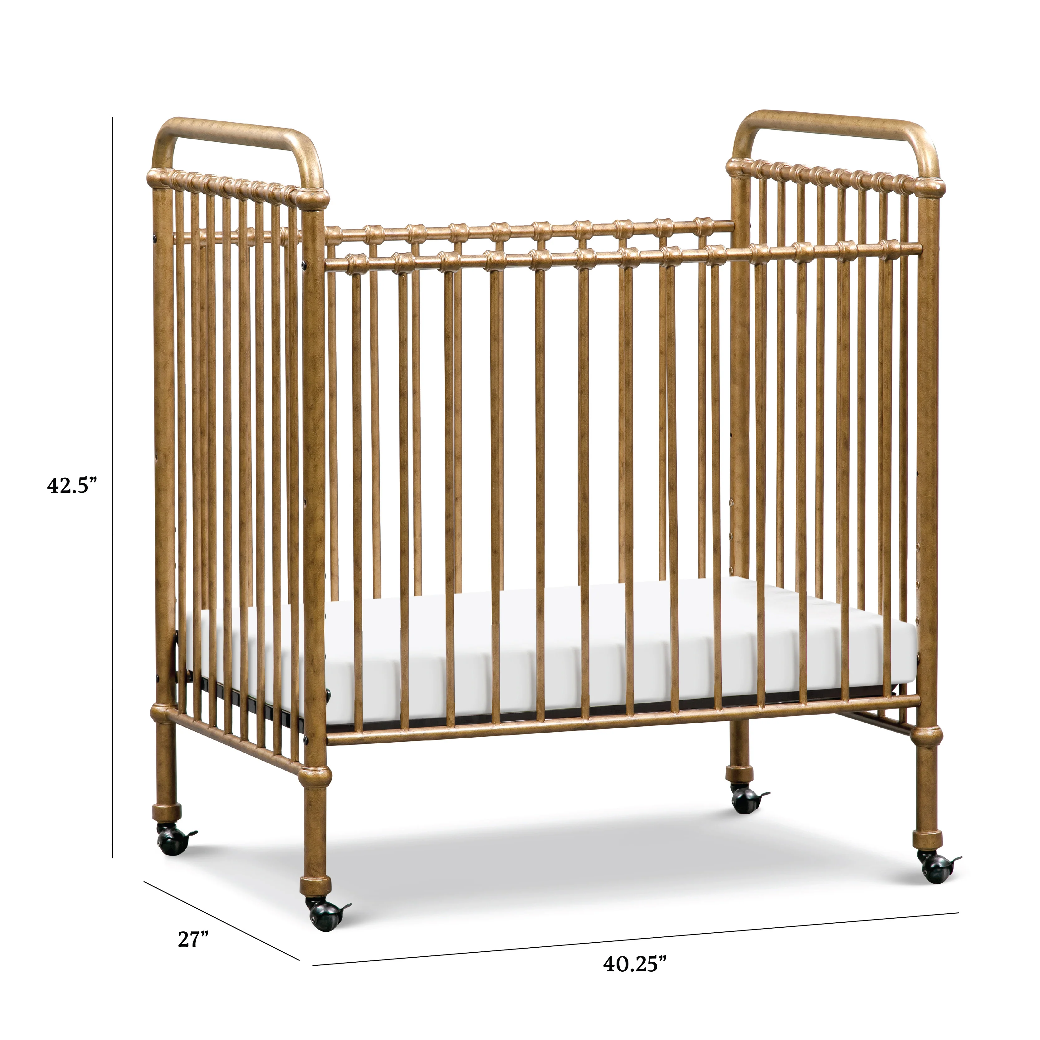 Abigail 3-in-1 Convertible Mini Crib - Image 14