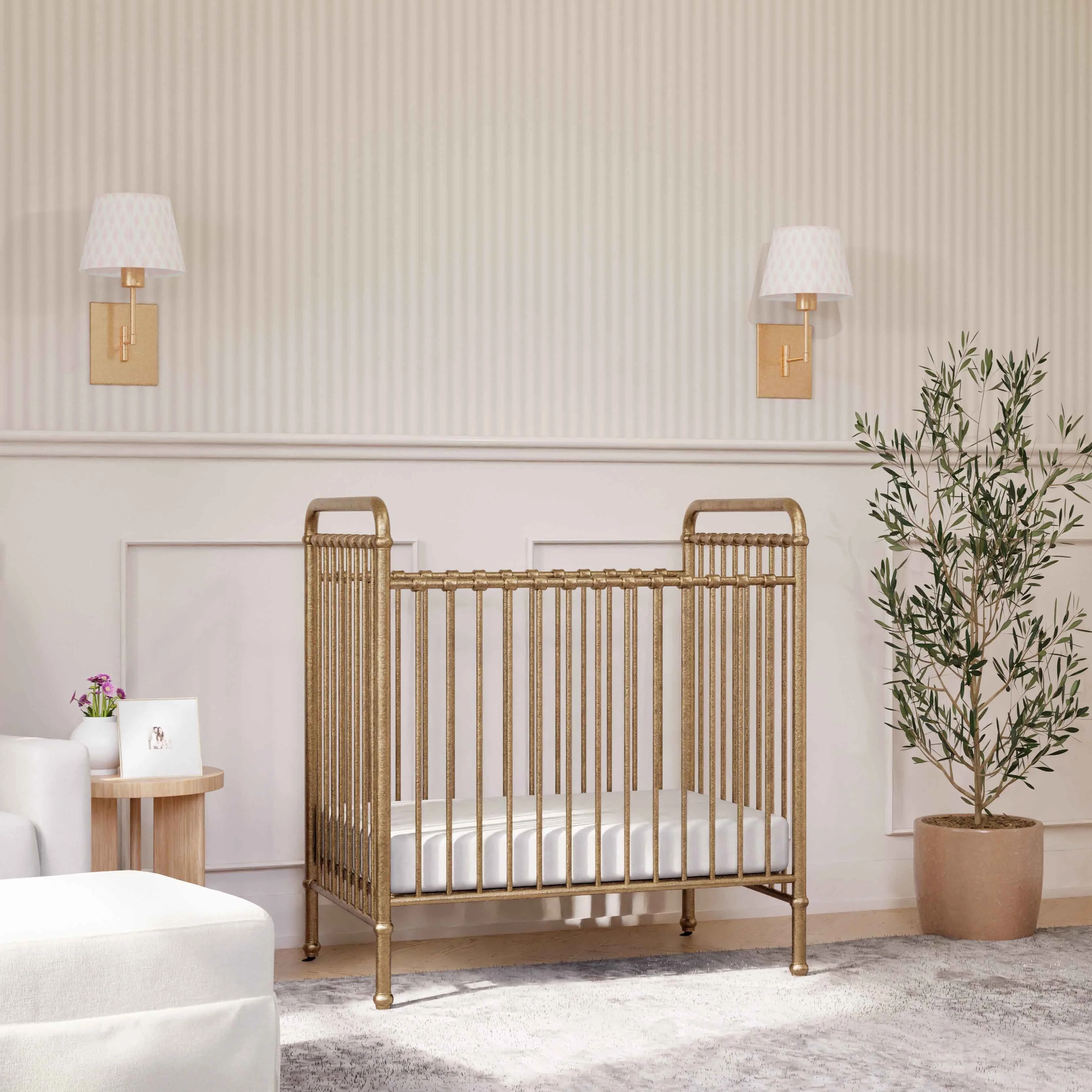 Abigail 3-in-1 Convertible Mini Crib - Image 3