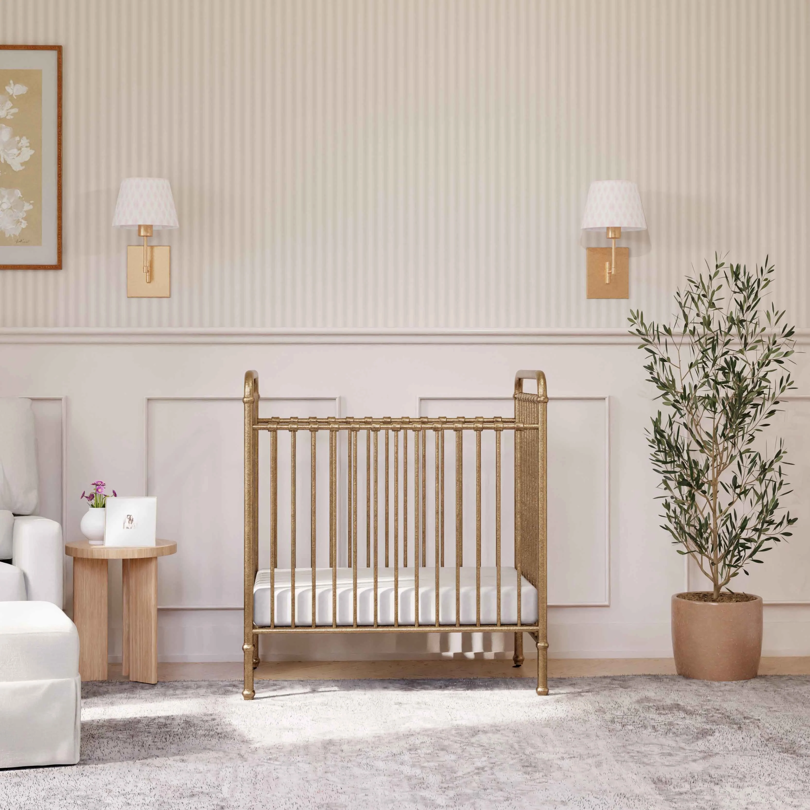 Abigail 3-in-1 Convertible Mini Crib - Image 4