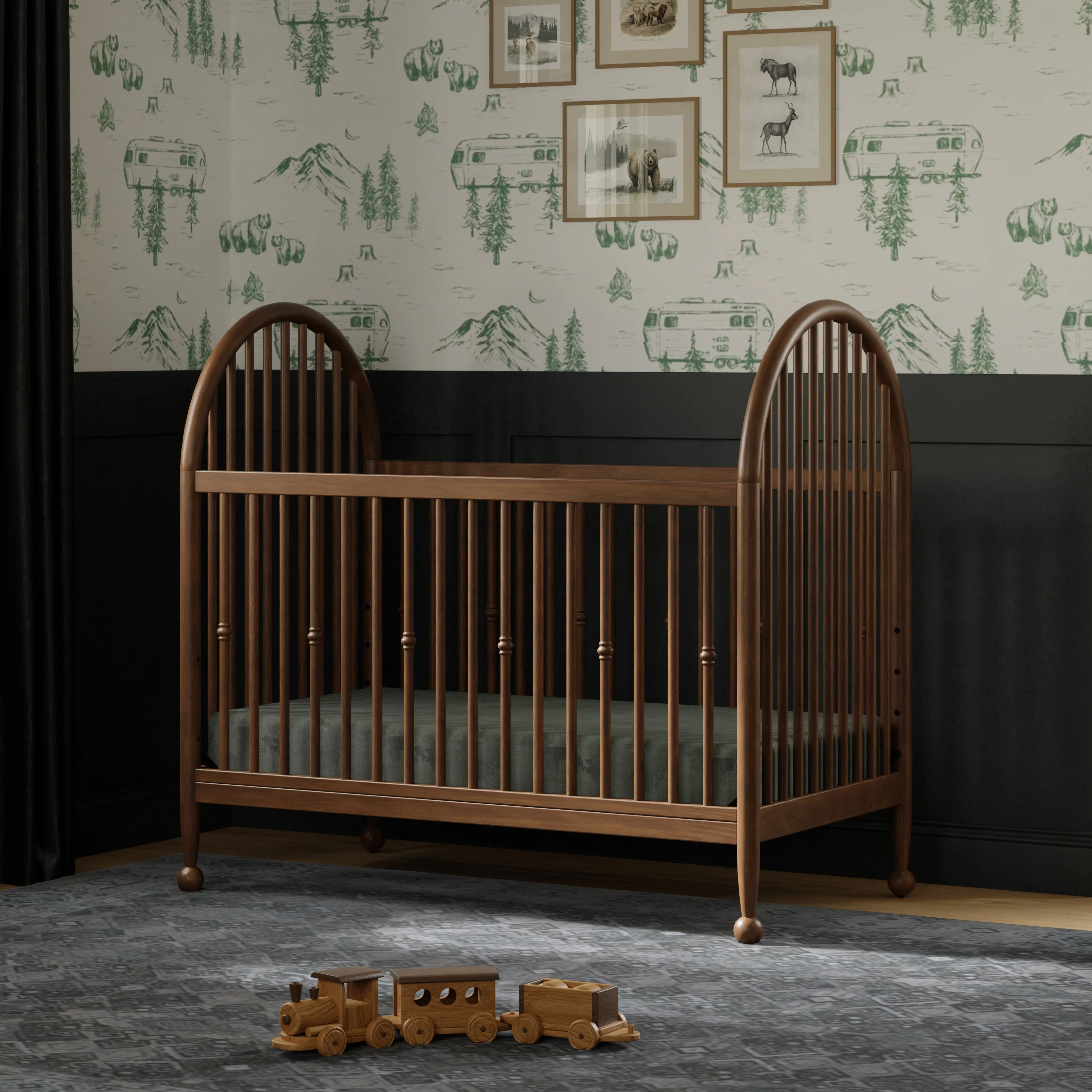 Alouette 3-in-1 Convertible Spindle Crib - Image 17