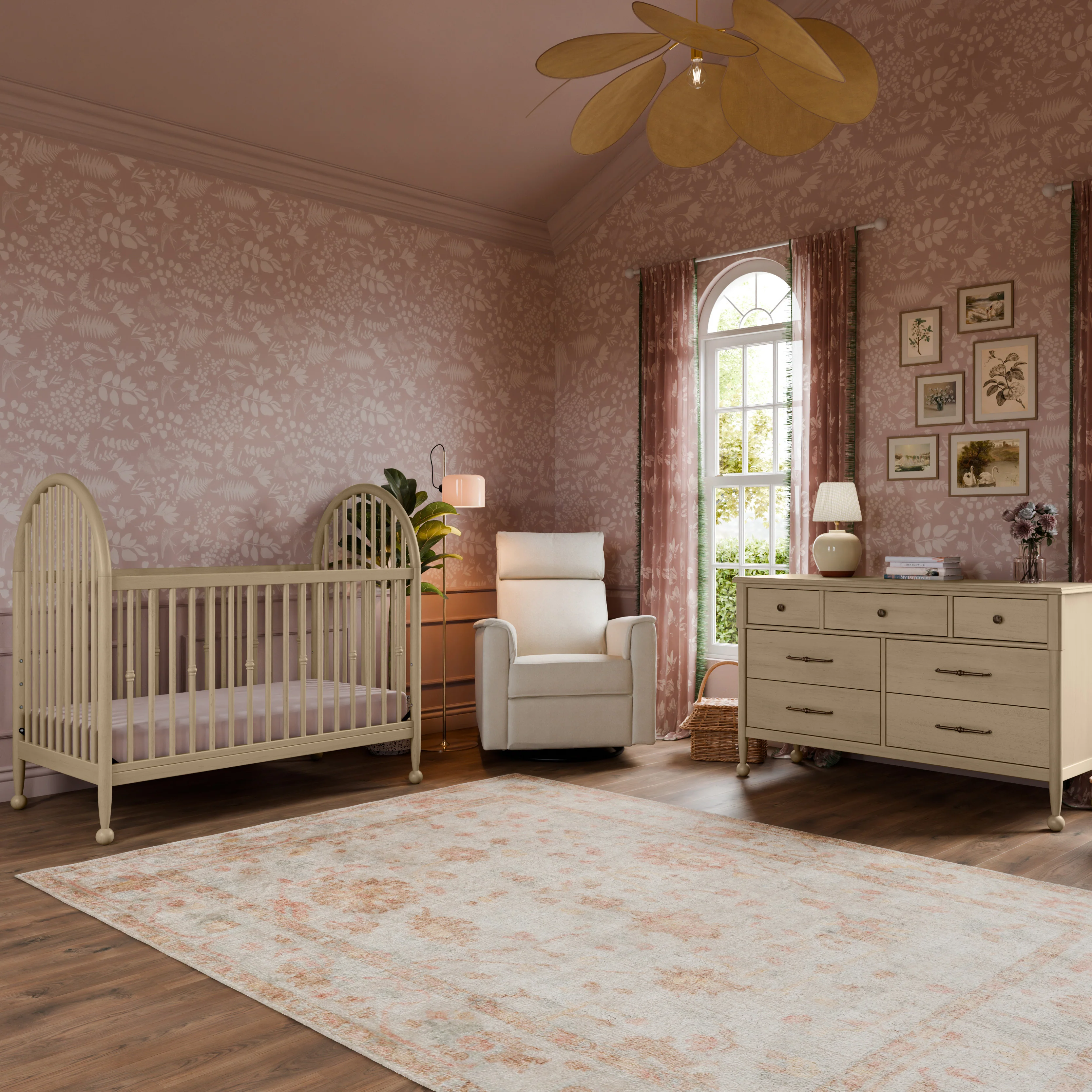 Alouette 3-in-1 Convertible Spindle Crib - Image 9