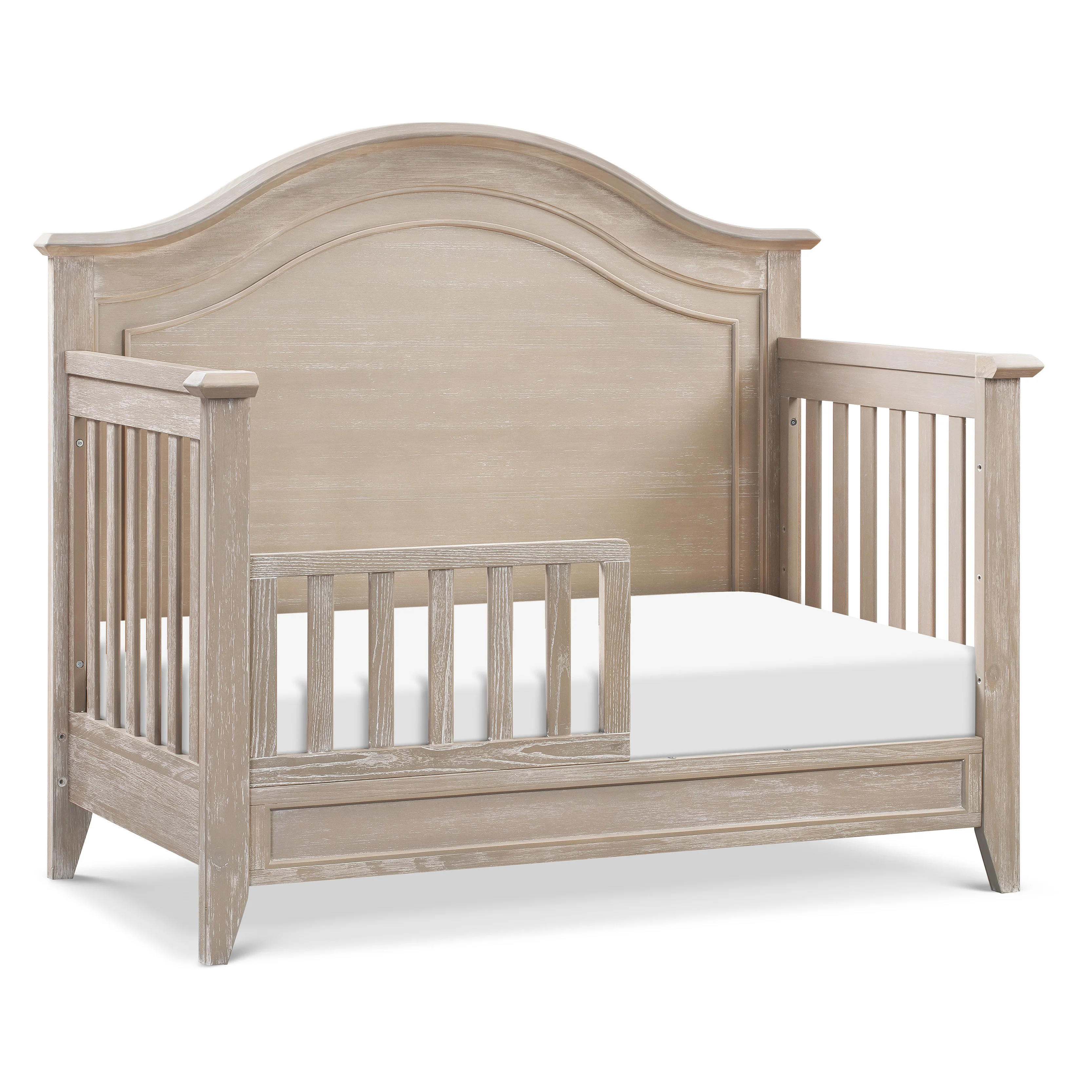 Barrow Rustic 4-in-1 Convertible Curve Top Crib - Image 6