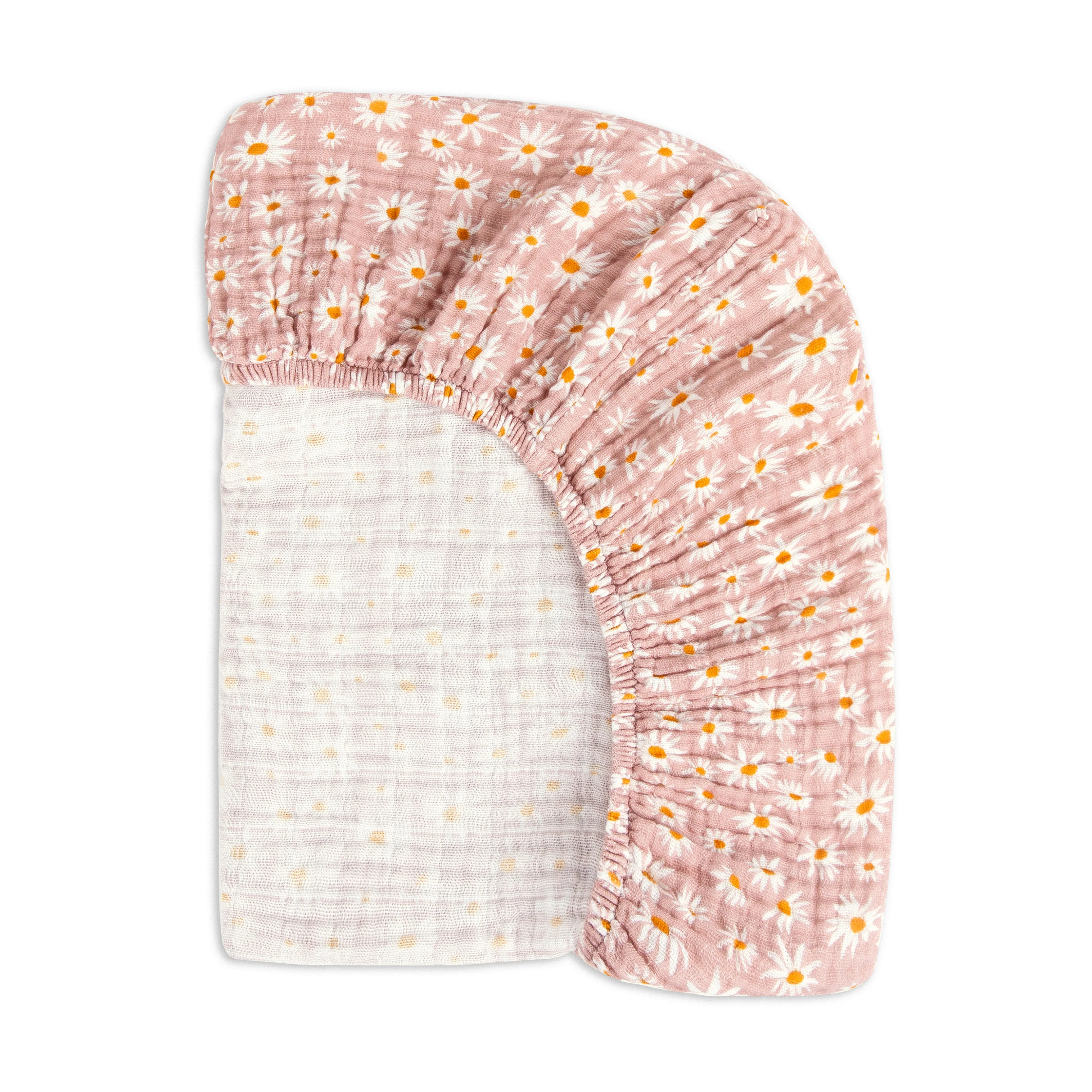 Crib Sheet in GOTS Certified Organic Muslin Cotton - Image 12
