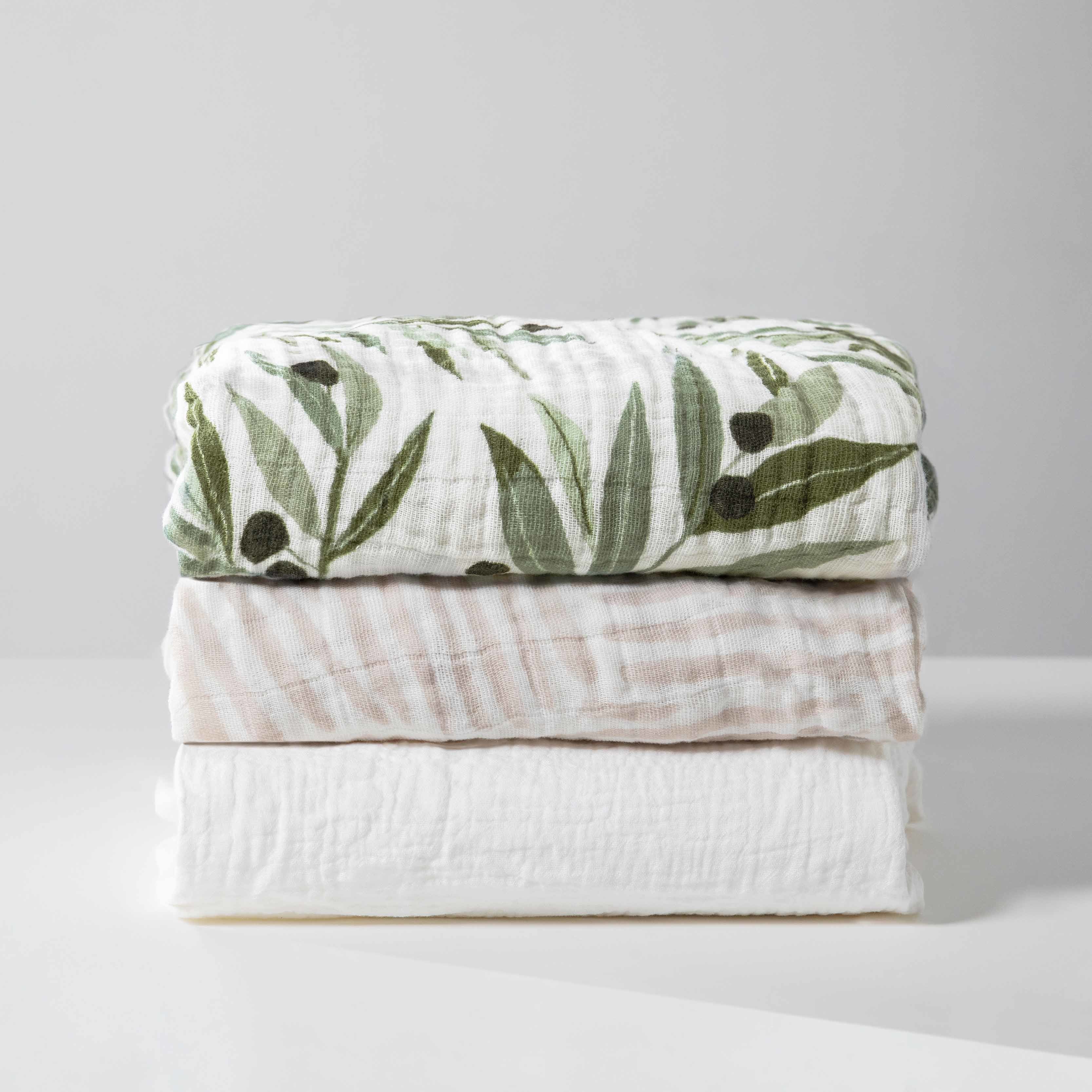 Crib Sheet in GOTS Certified Organic Muslin Cotton - Image 35