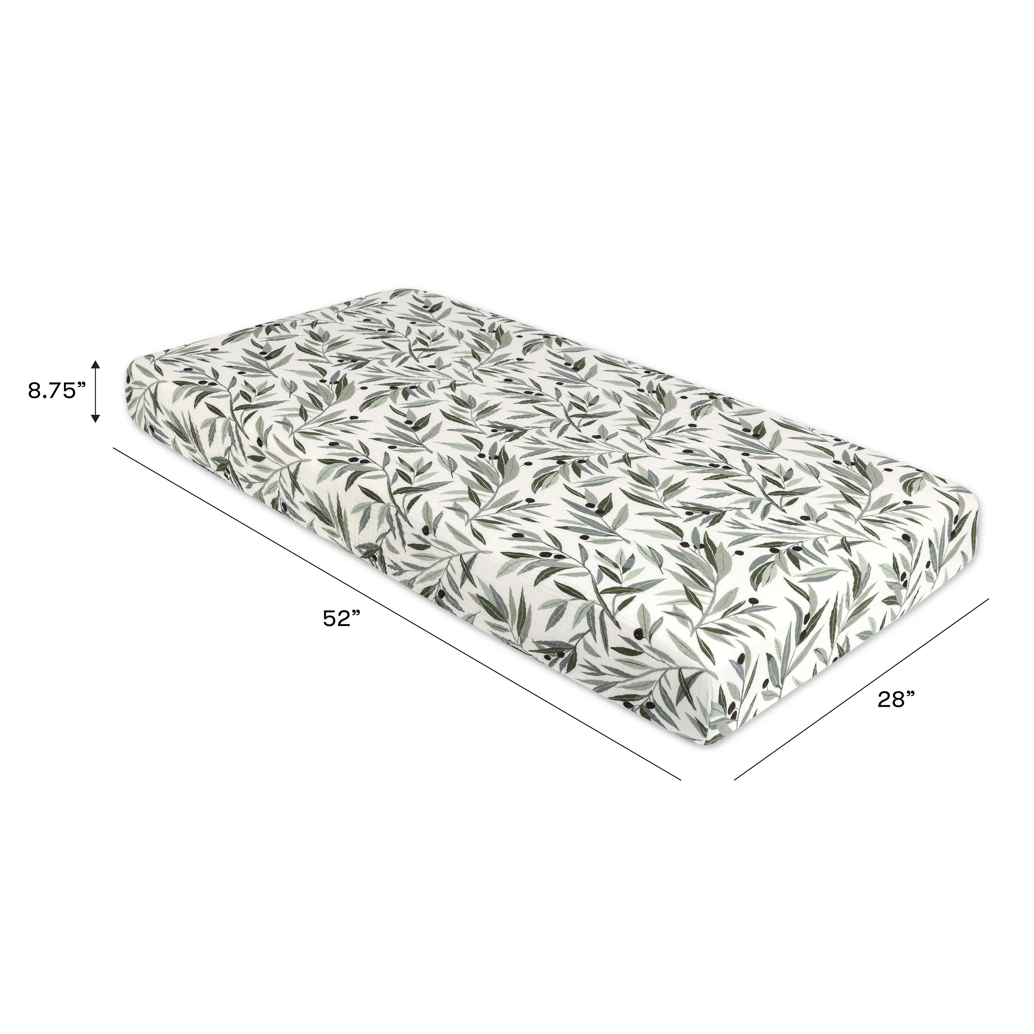 Crib Sheet in GOTS Certified Organic Muslin Cotton - Image 7