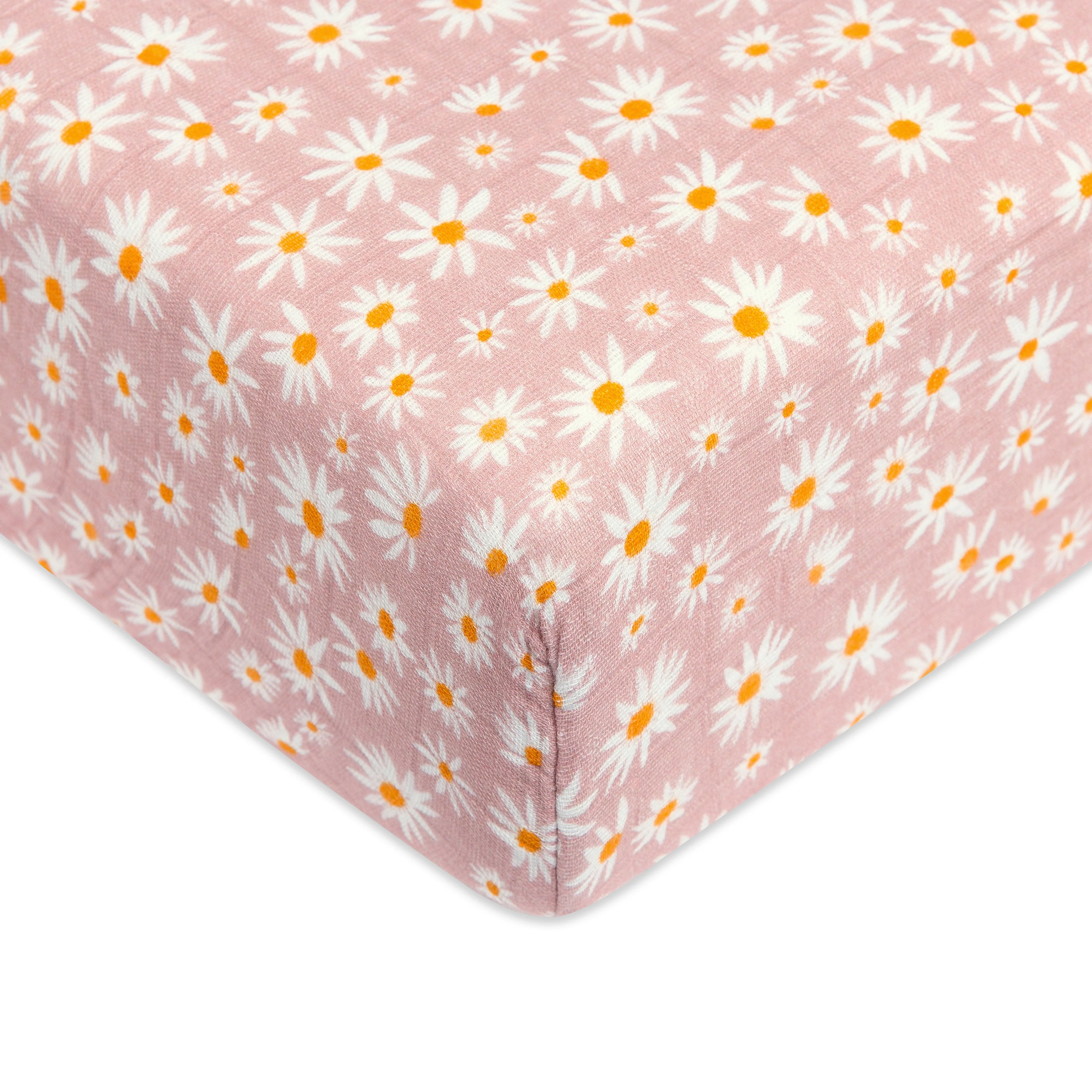 Crib Sheet in GOTS Certified Organic Muslin Cotton - Image 9