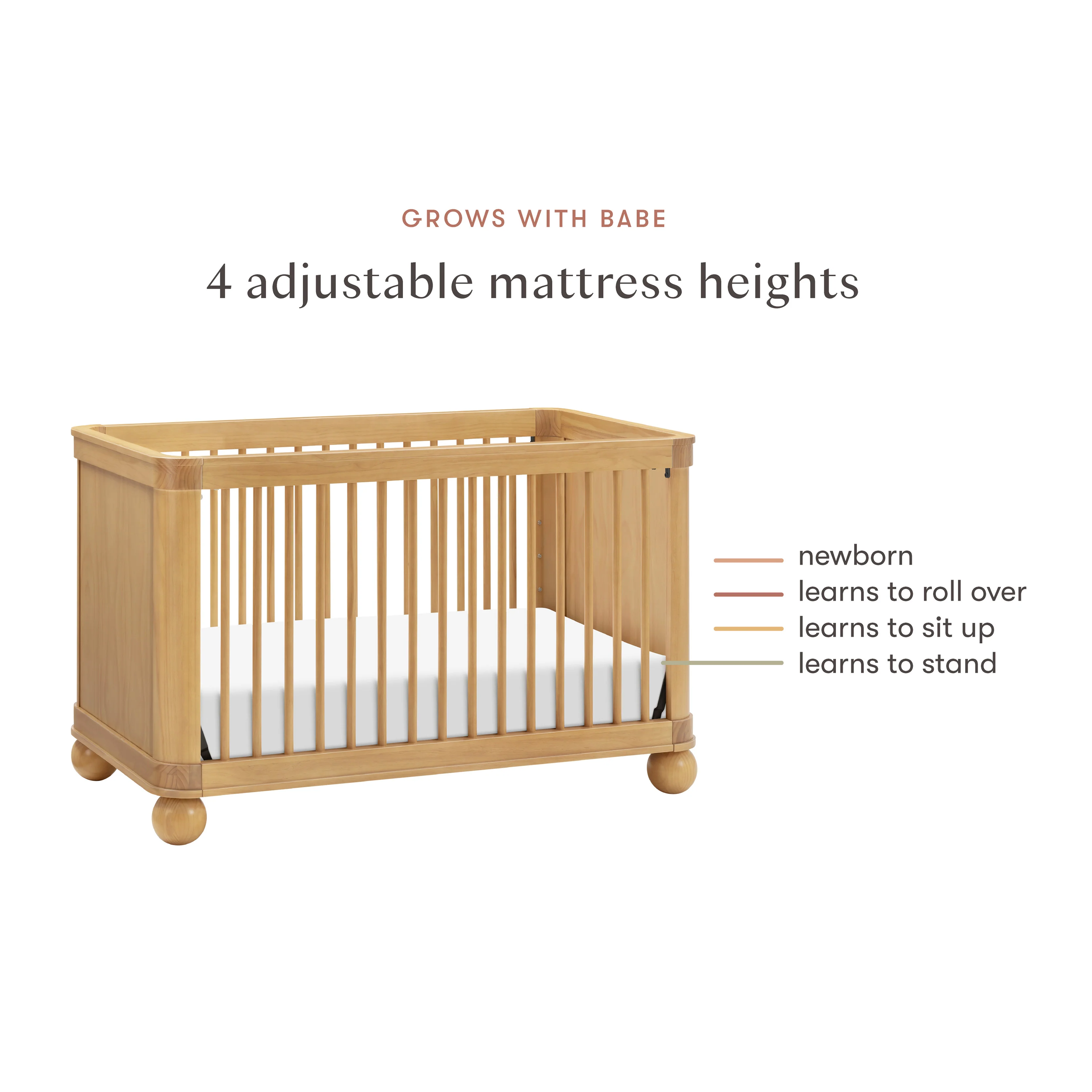 Crosby 3-in-1 Convertible Crib - Image 4