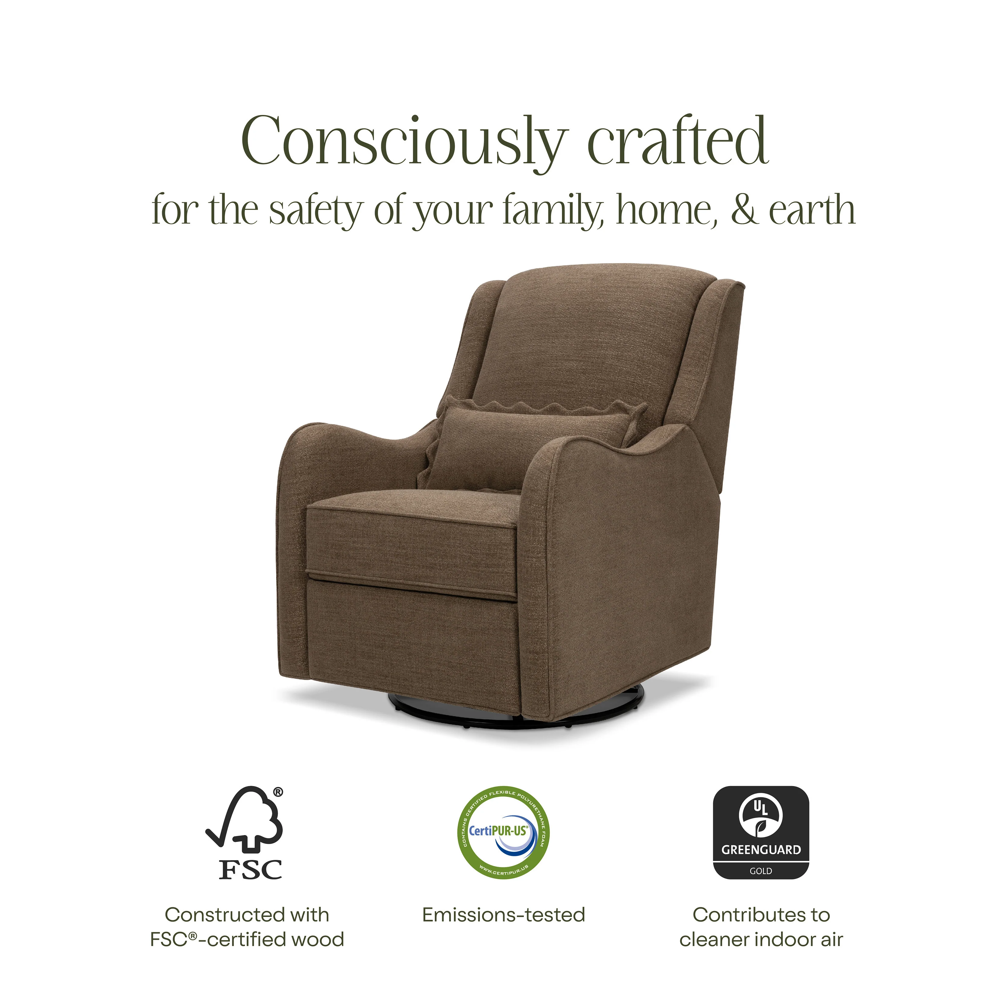 Devon Recliner and Swivel Glider - Image 4