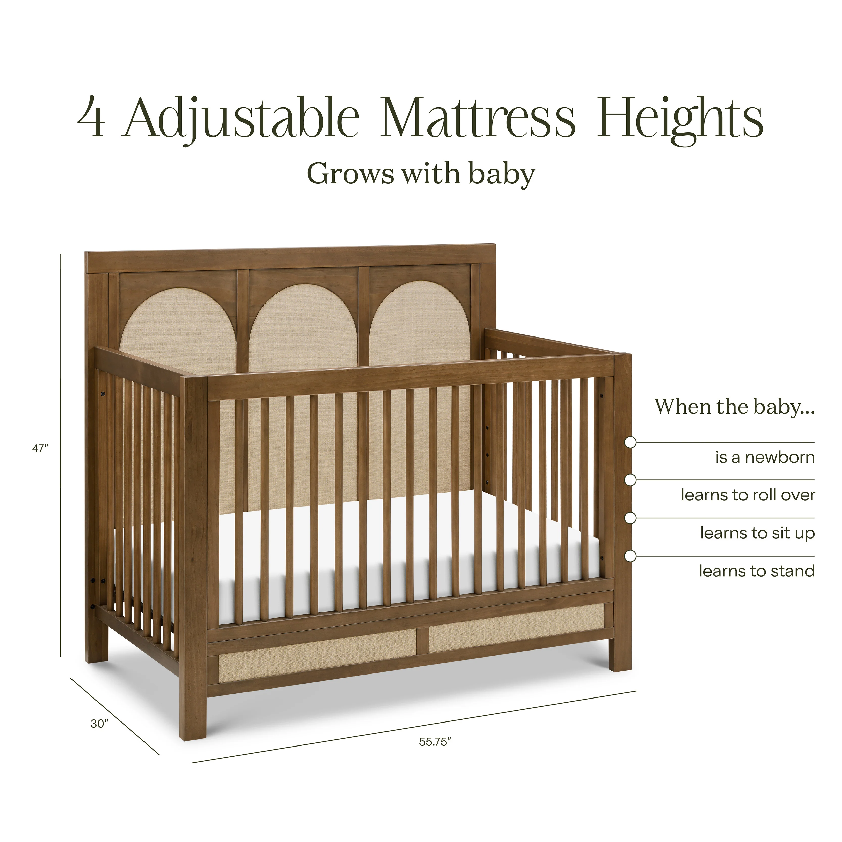 Eloise 4-in-1 Convertible Crib - Image 7