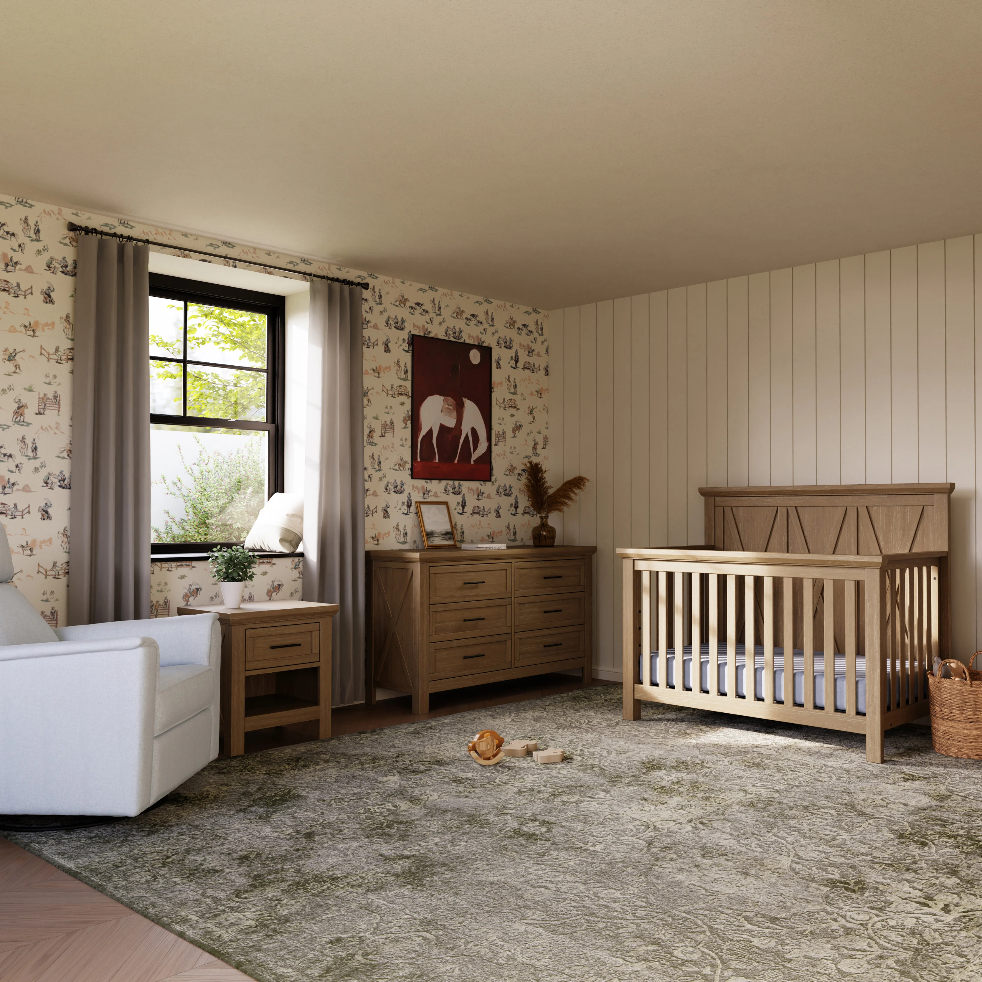 Emory Farmhouse 6-Drawer Dresser - Image 3