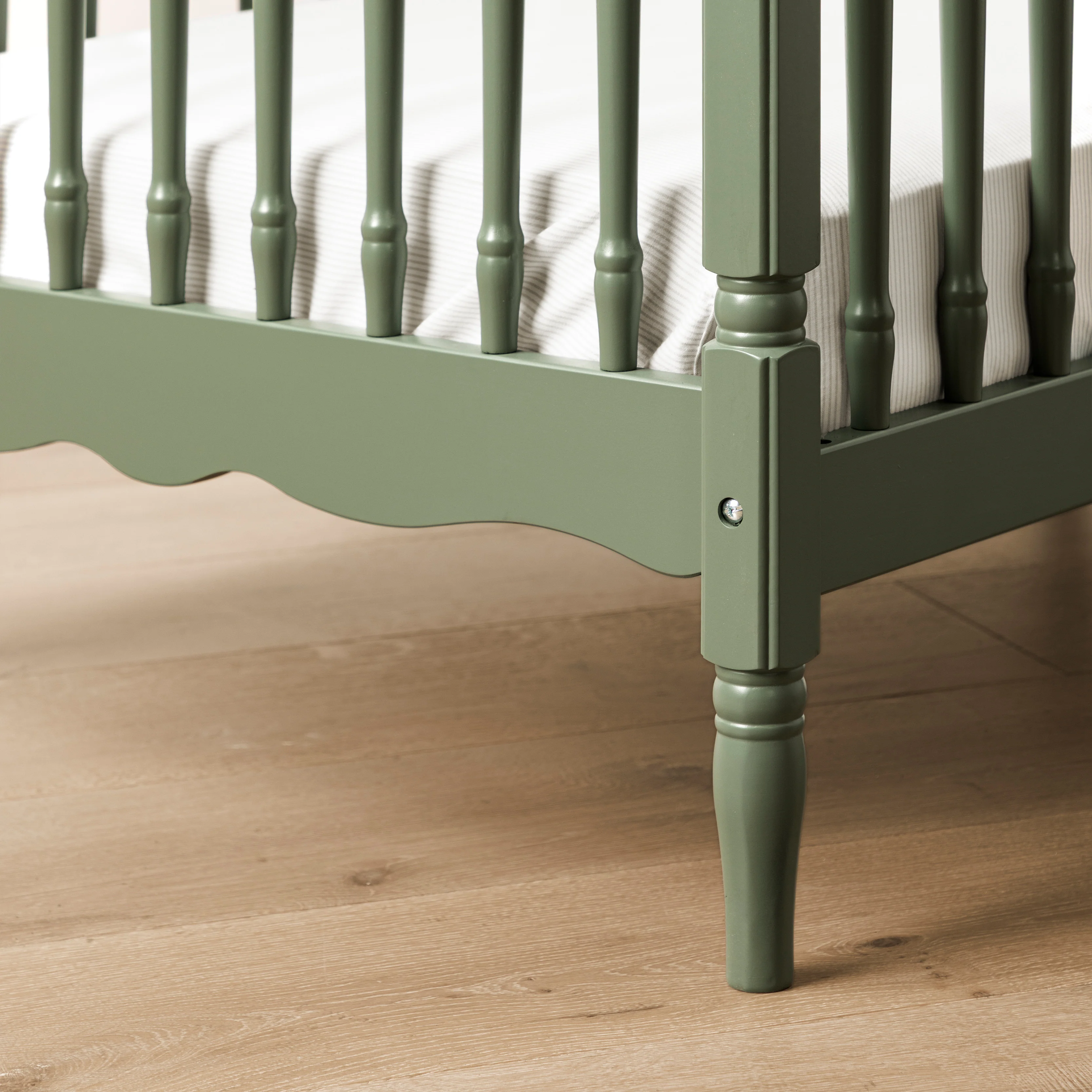 Liberty 3-in-1 Convertible Spindle Crib with Toddler Bed Conversion Kit - Image 101