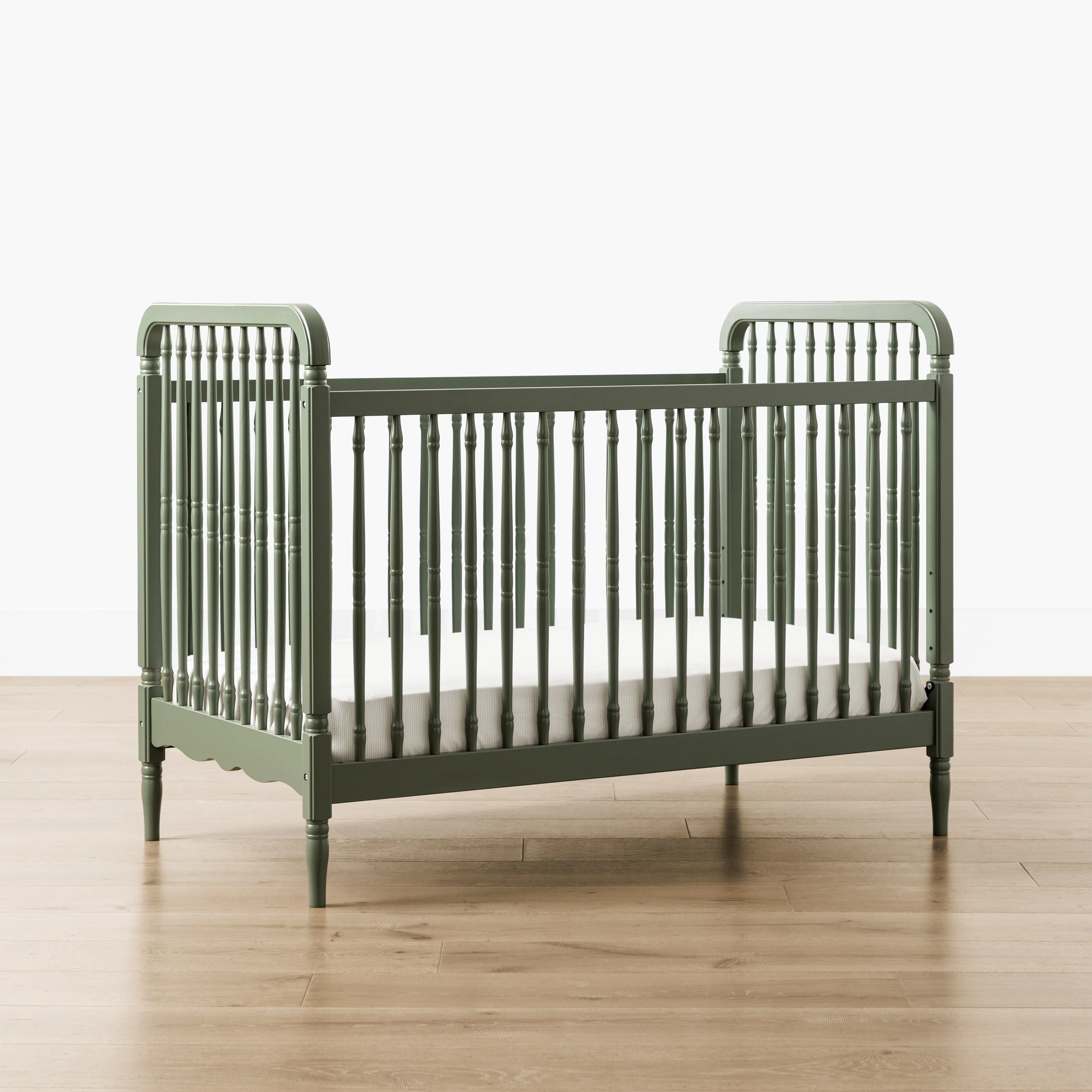 Liberty 3-in-1 Convertible Spindle Crib with Toddler Bed Conversion Kit - Image 104