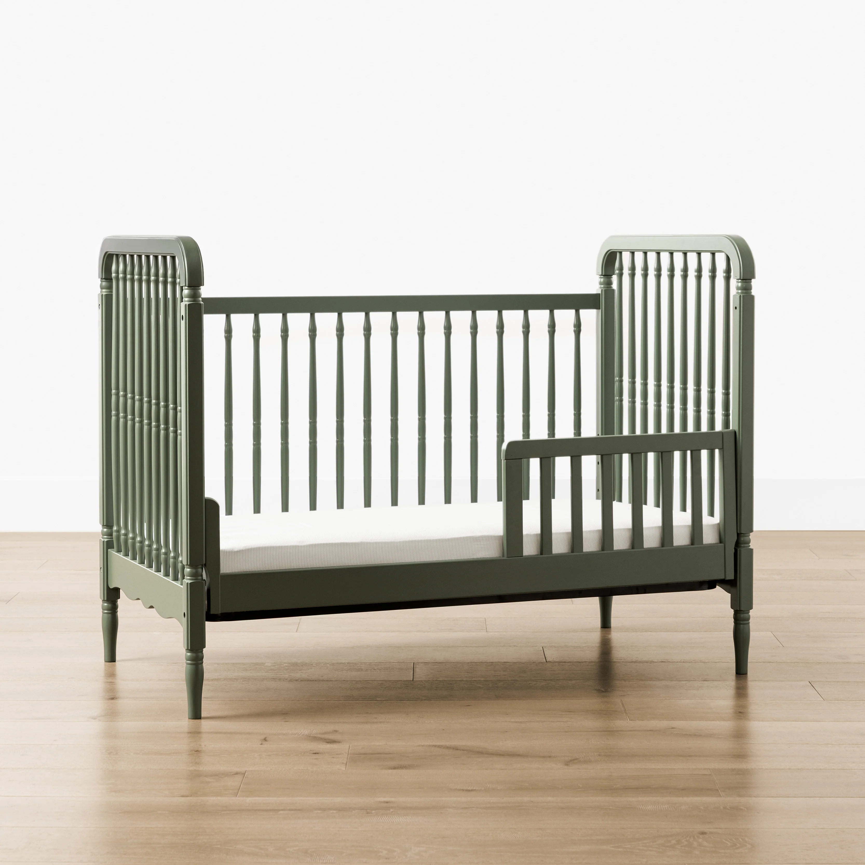 Liberty 3-in-1 Convertible Spindle Crib with Toddler Bed Conversion Kit - Image 106