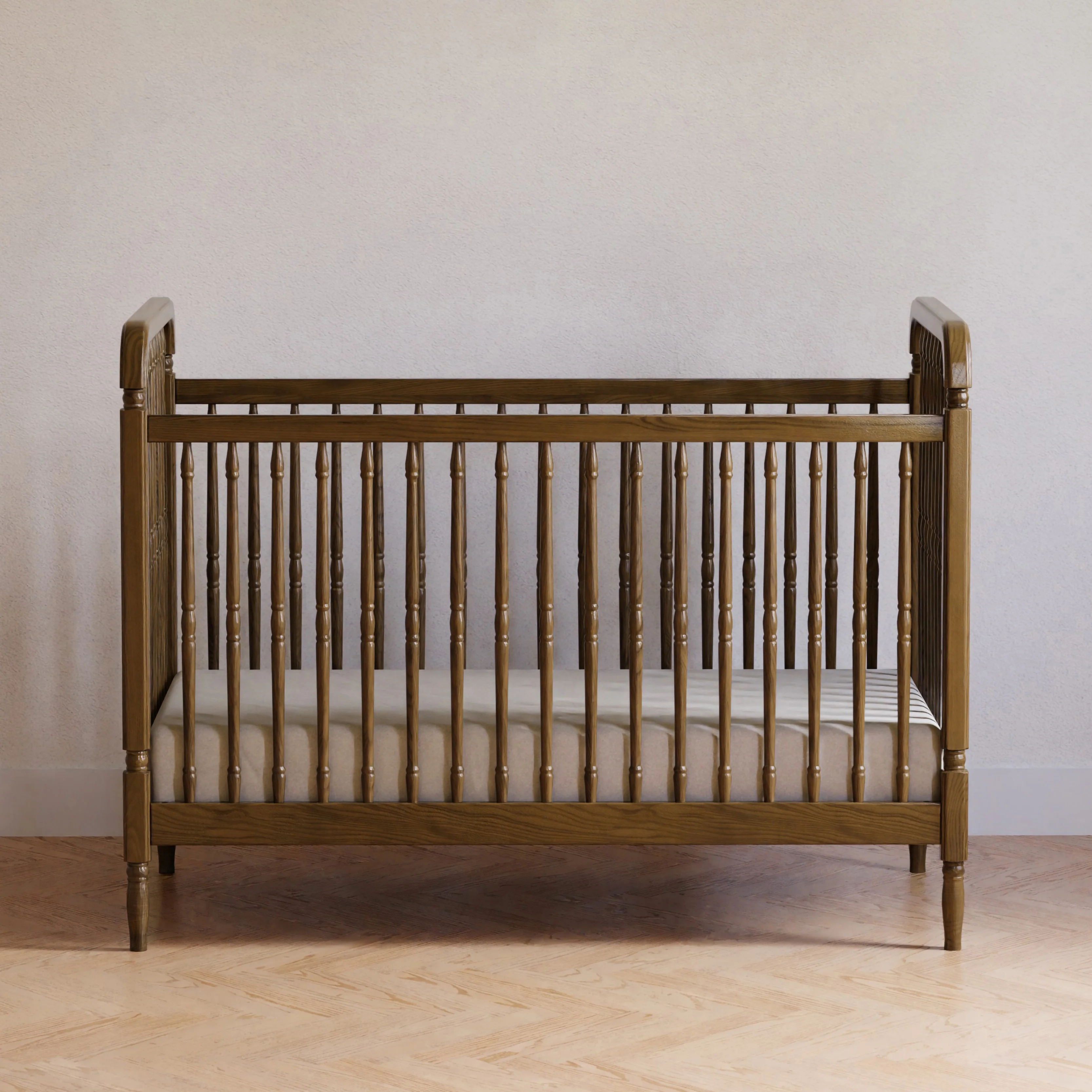 Liberty 3-in-1 Convertible Spindle Crib with Toddler Bed Conversion Kit - Image 121