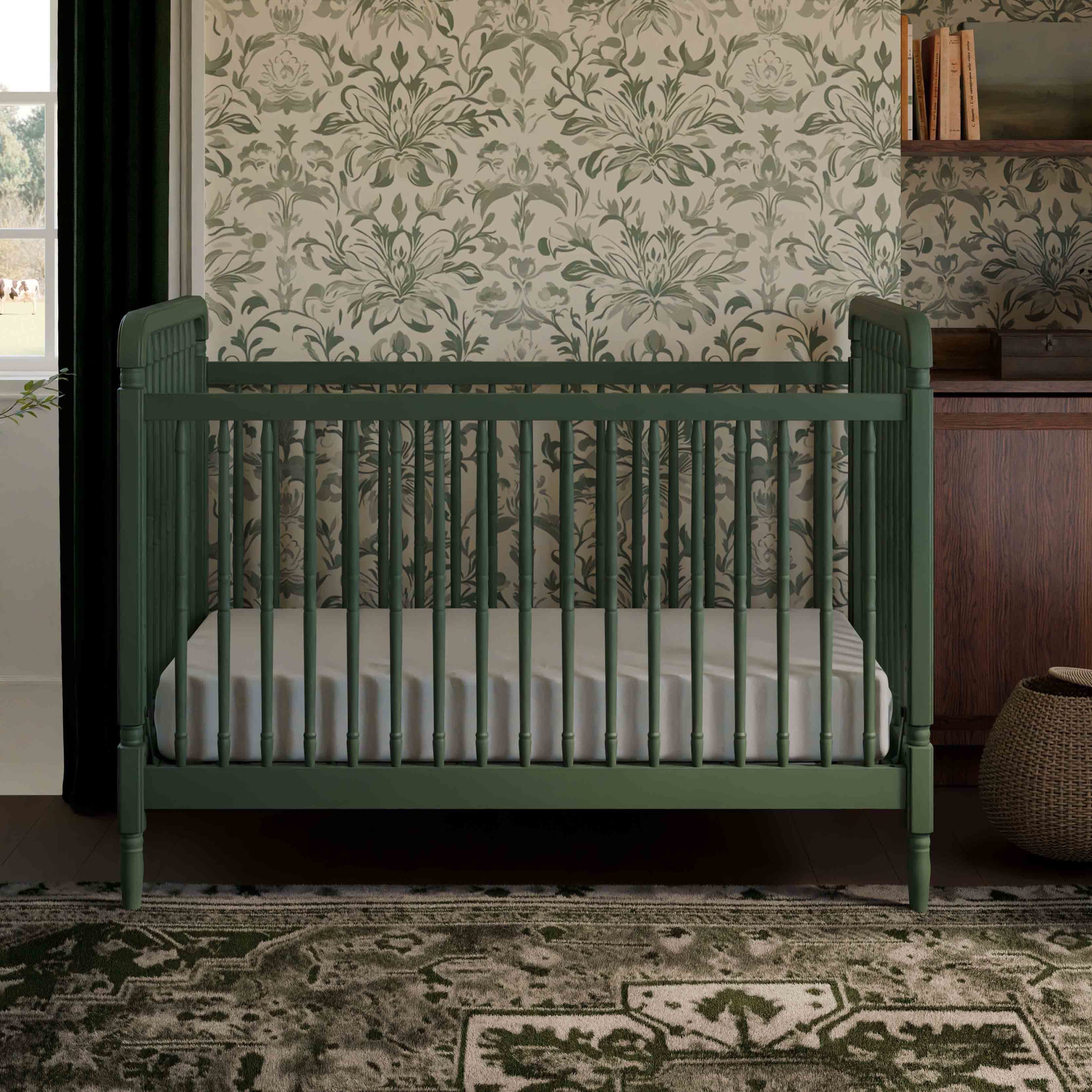 Liberty 3-in-1 Convertible Spindle Crib with Toddler Bed Conversion Kit - Image 127