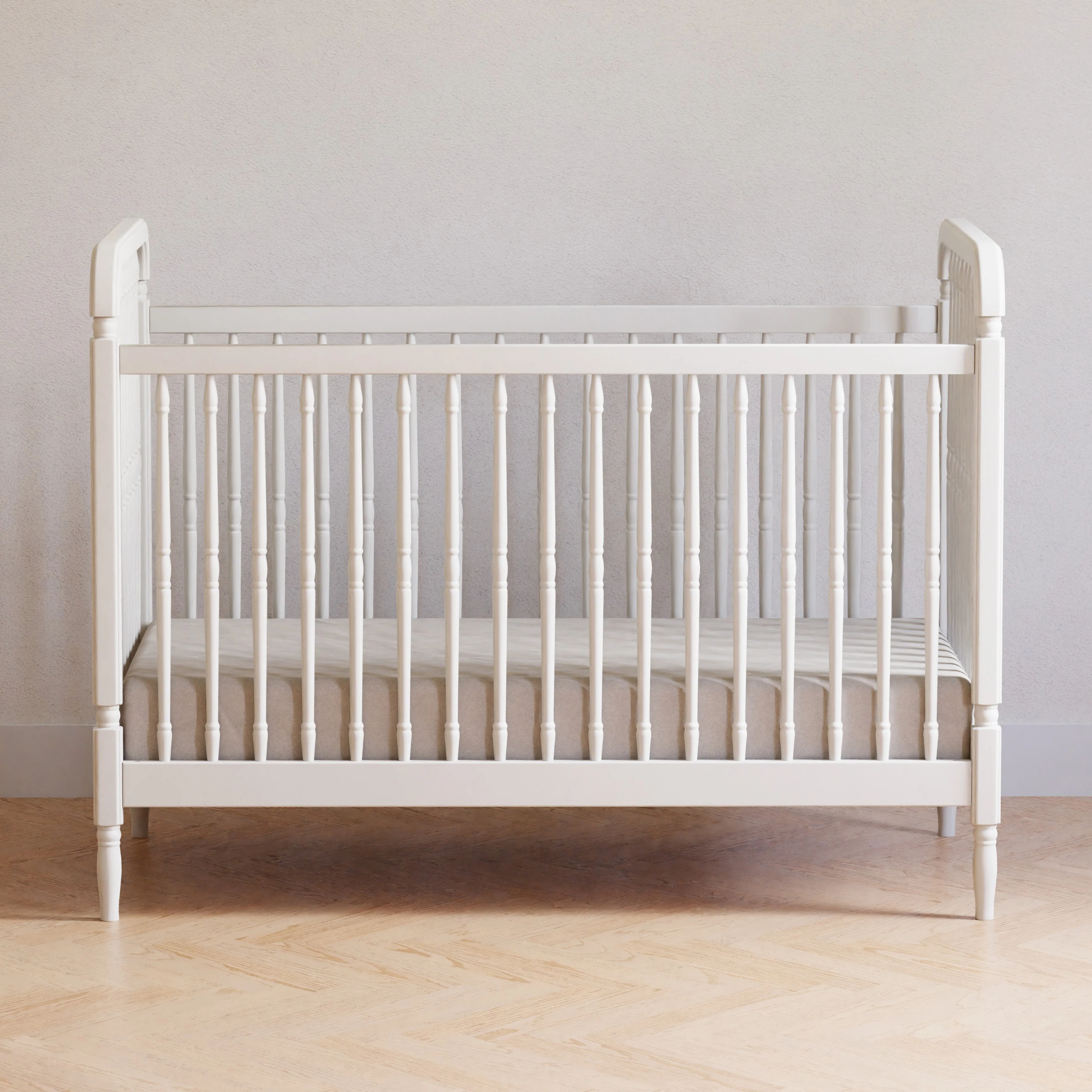 Liberty 3-in-1 Convertible Spindle Crib with Toddler Bed Conversion Kit - Image 13