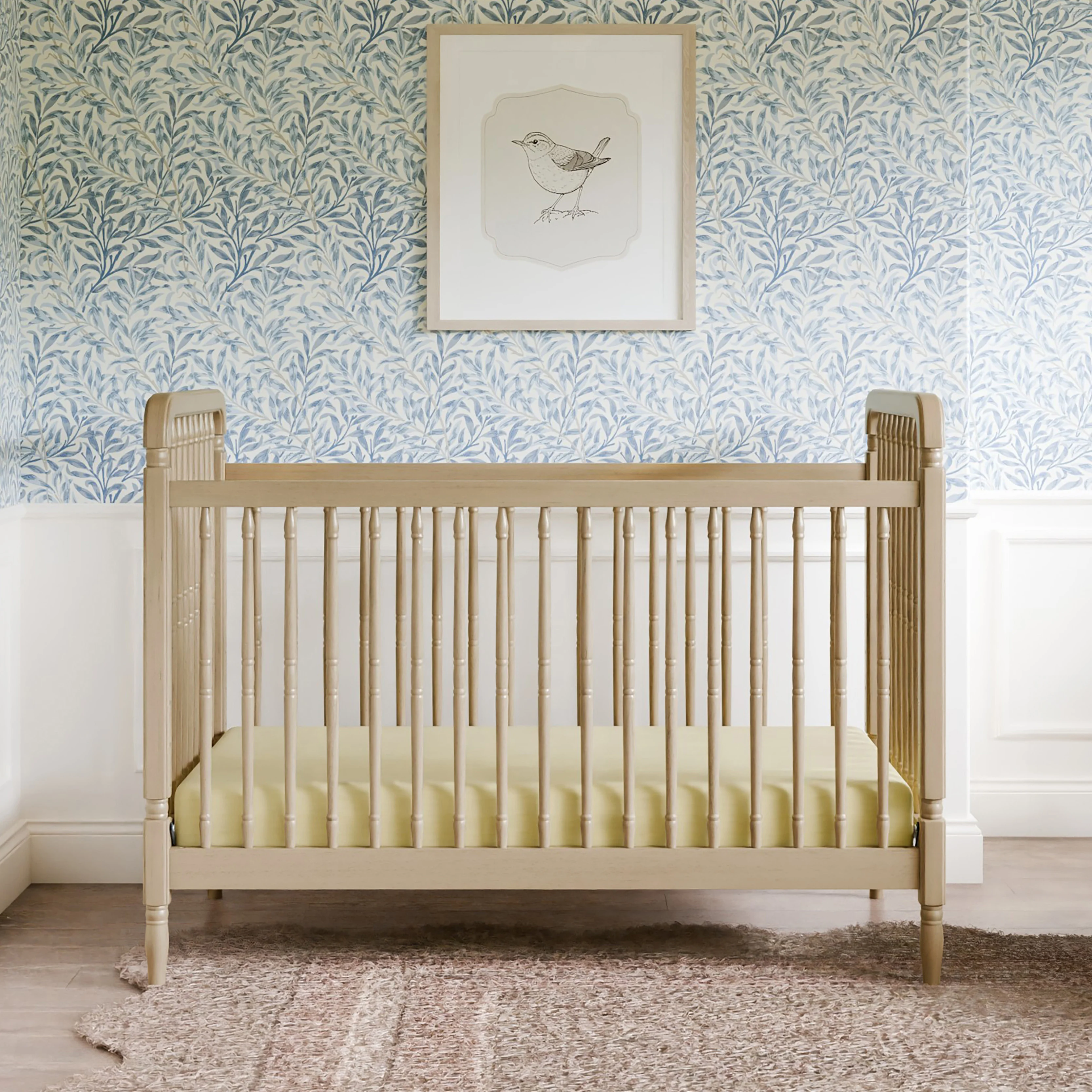 Liberty 3-in-1 Convertible Spindle Crib with Toddler Bed Conversion Kit - Image 18