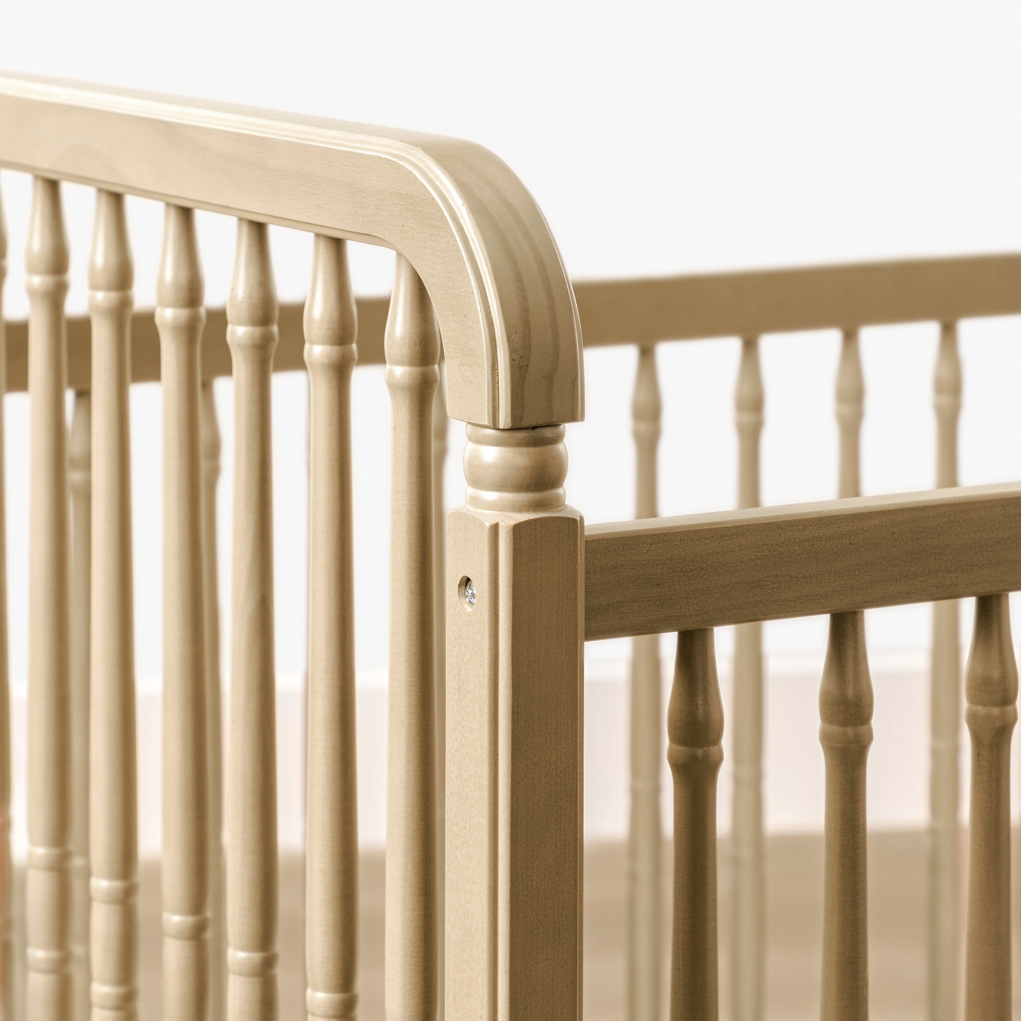 Liberty 3-in-1 Convertible Spindle Crib with Toddler Bed Conversion Kit - Image 26