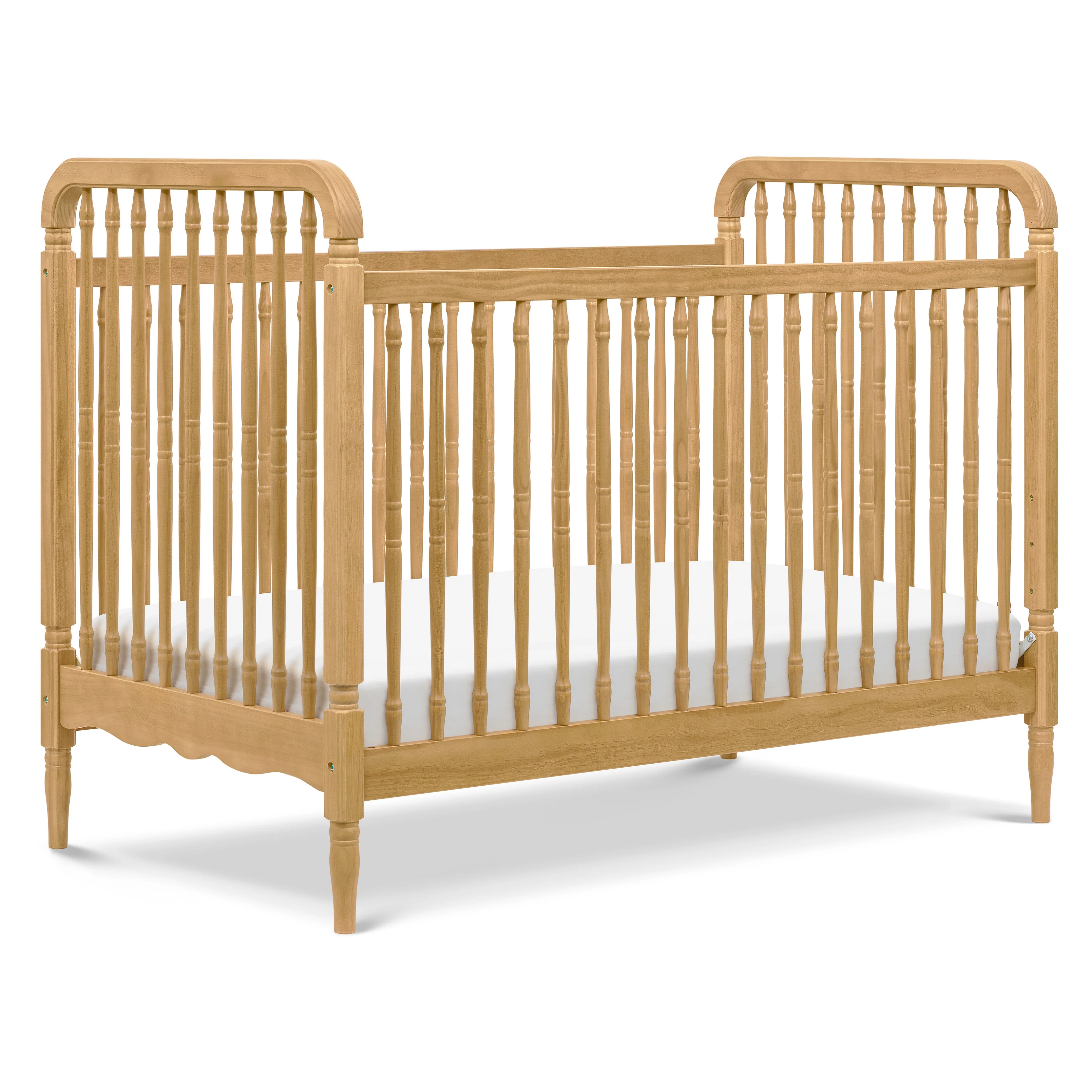 Liberty 3-in-1 Convertible Spindle Crib with Toddler Bed Conversion Kit - Image 44