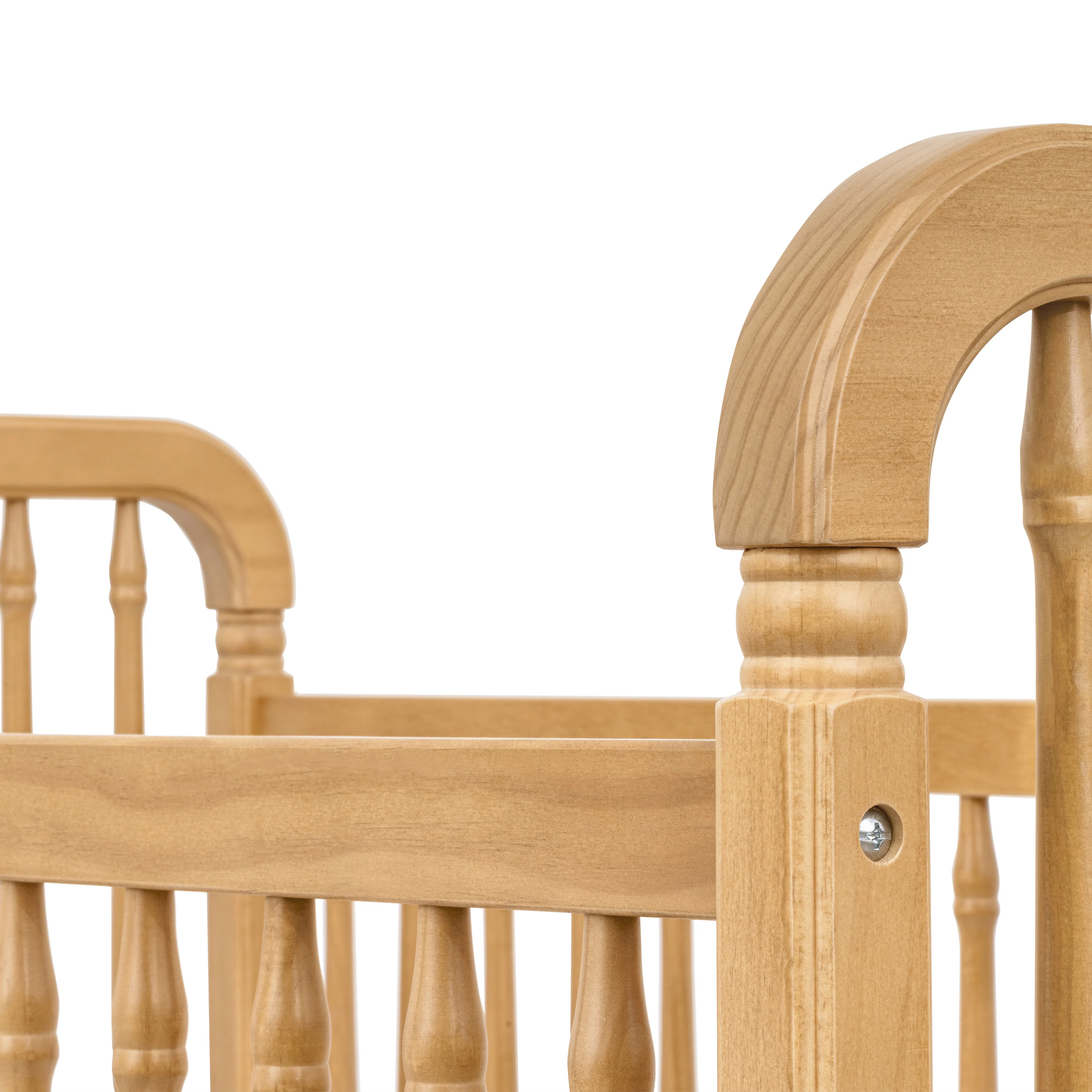 Liberty 3-in-1 Convertible Spindle Crib with Toddler Bed Conversion Kit - Image 47