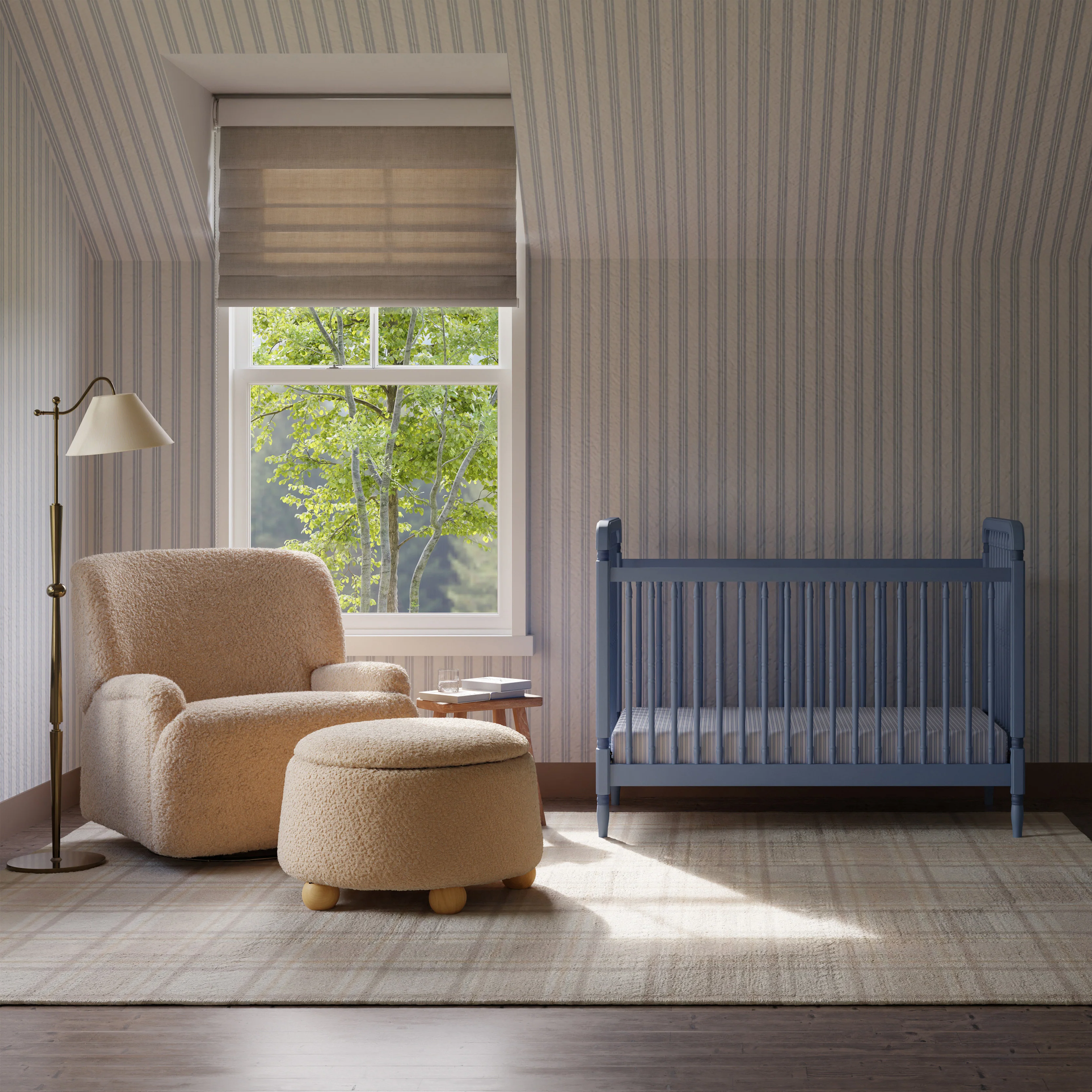 Liberty 3-in-1 Convertible Spindle Crib with Toddler Bed Conversion Kit - Image 52