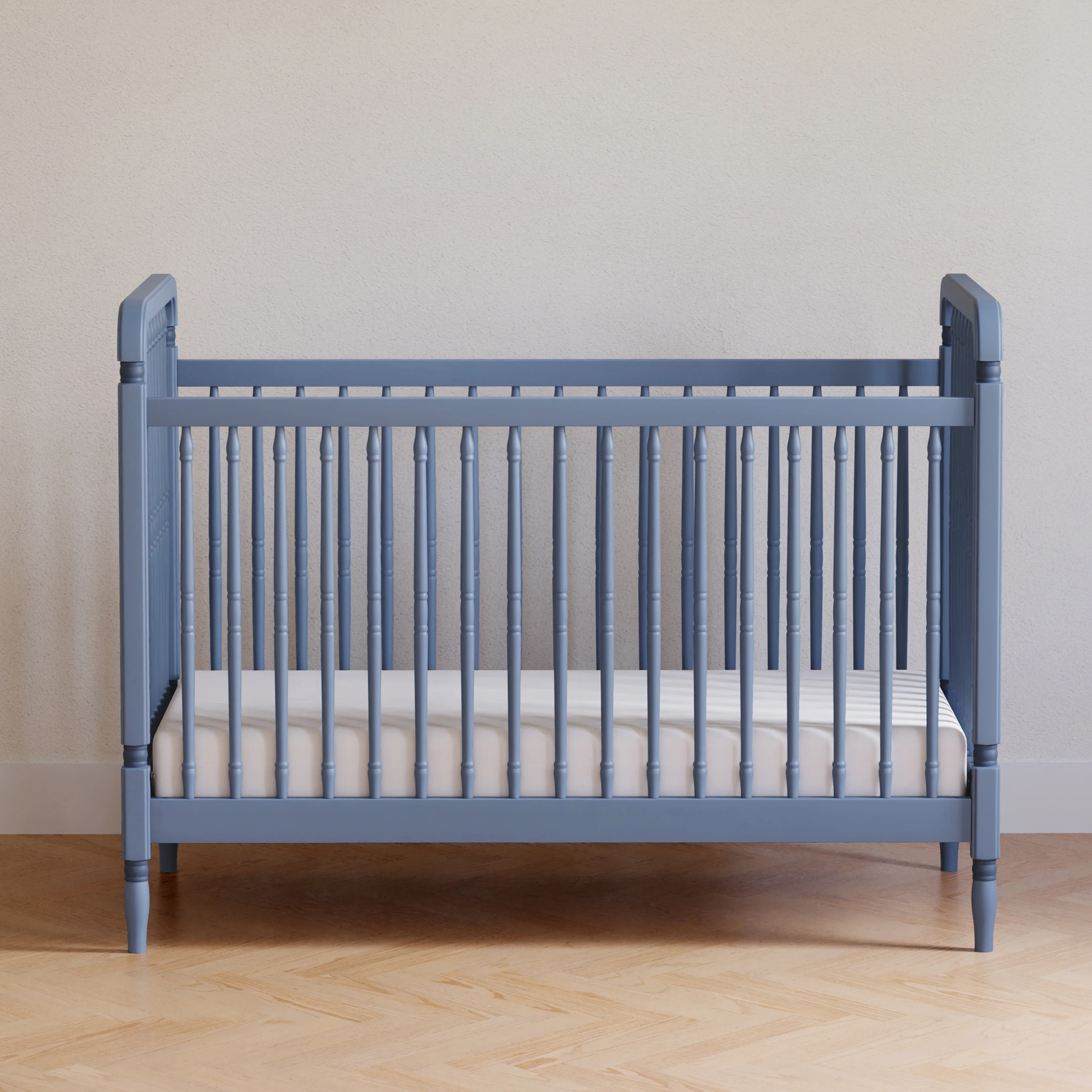 Liberty 3-in-1 Convertible Spindle Crib with Toddler Bed Conversion Kit - Image 56