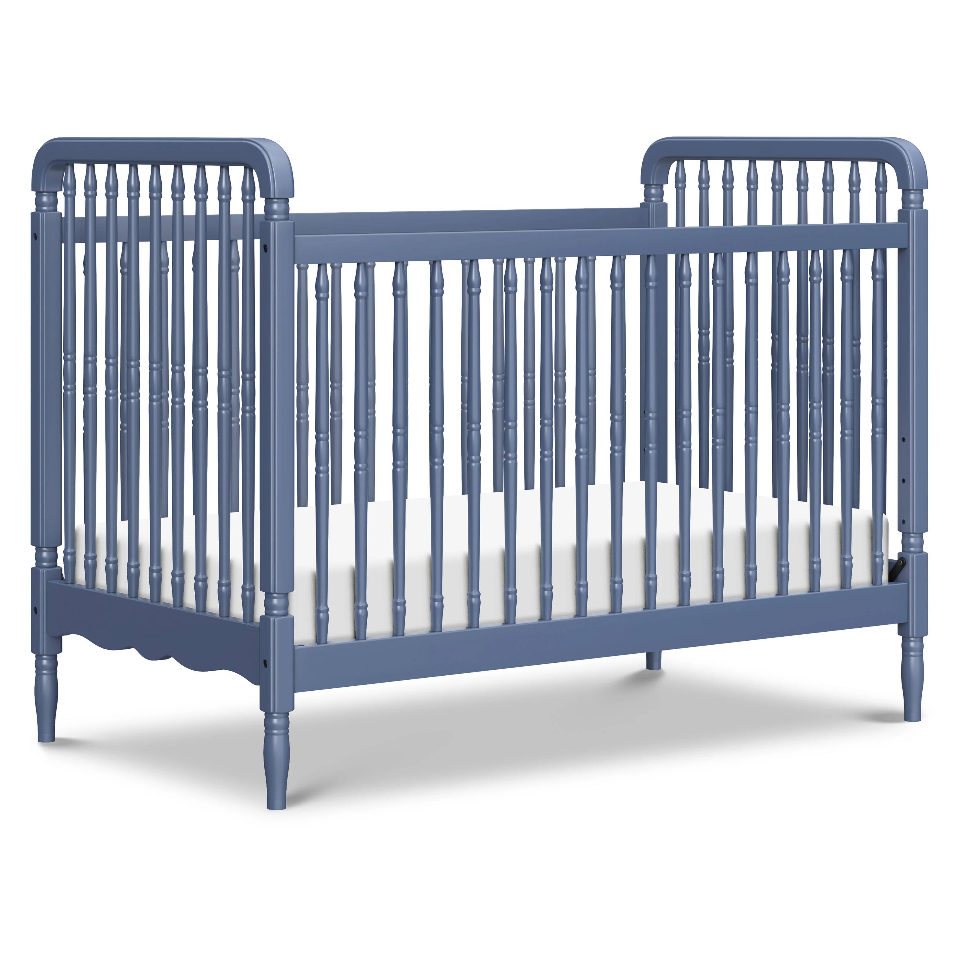 Liberty 3-in-1 Convertible Spindle Crib with Toddler Bed Conversion Kit - Image 58