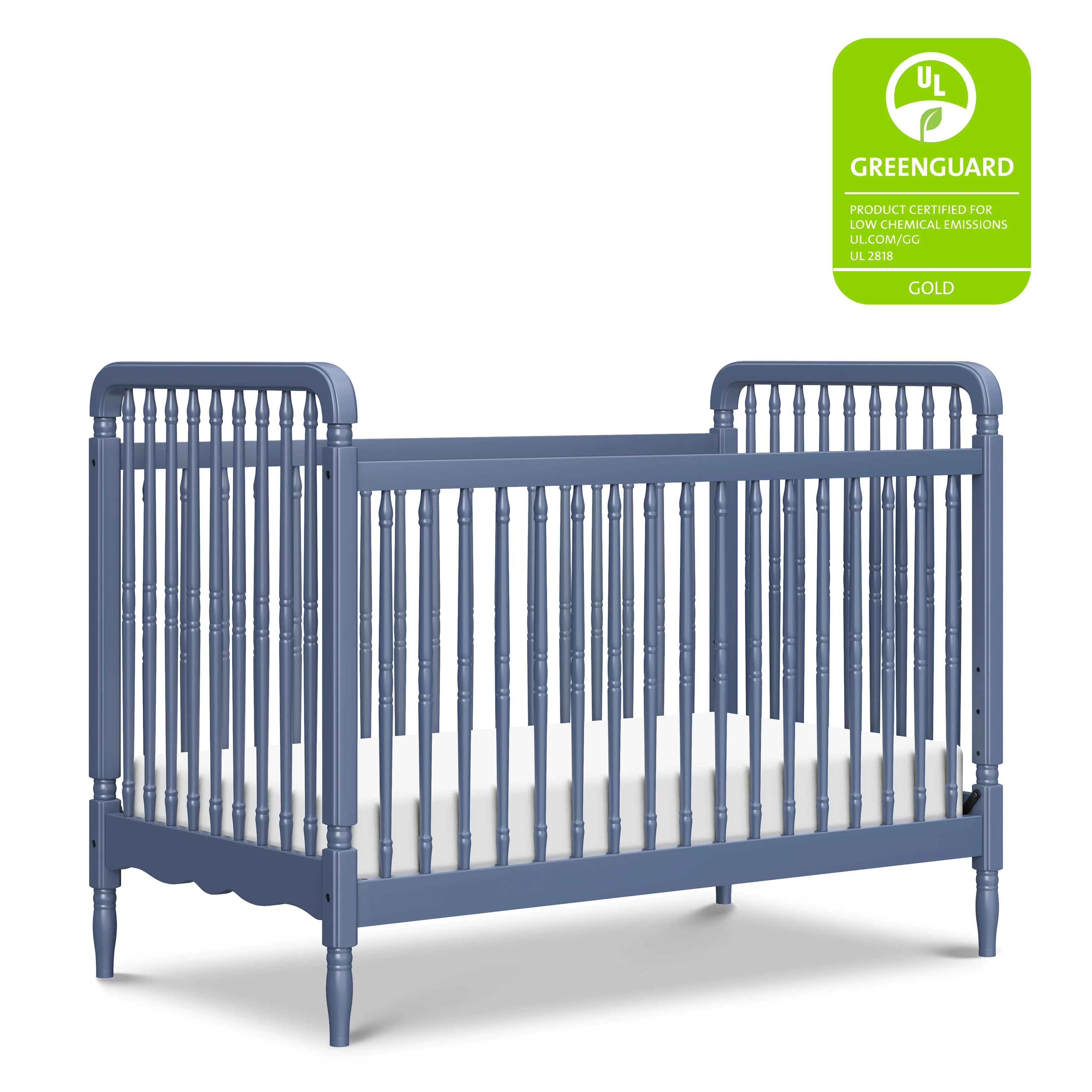 Liberty 3-in-1 Convertible Spindle Crib with Toddler Bed Conversion Kit - Image 63