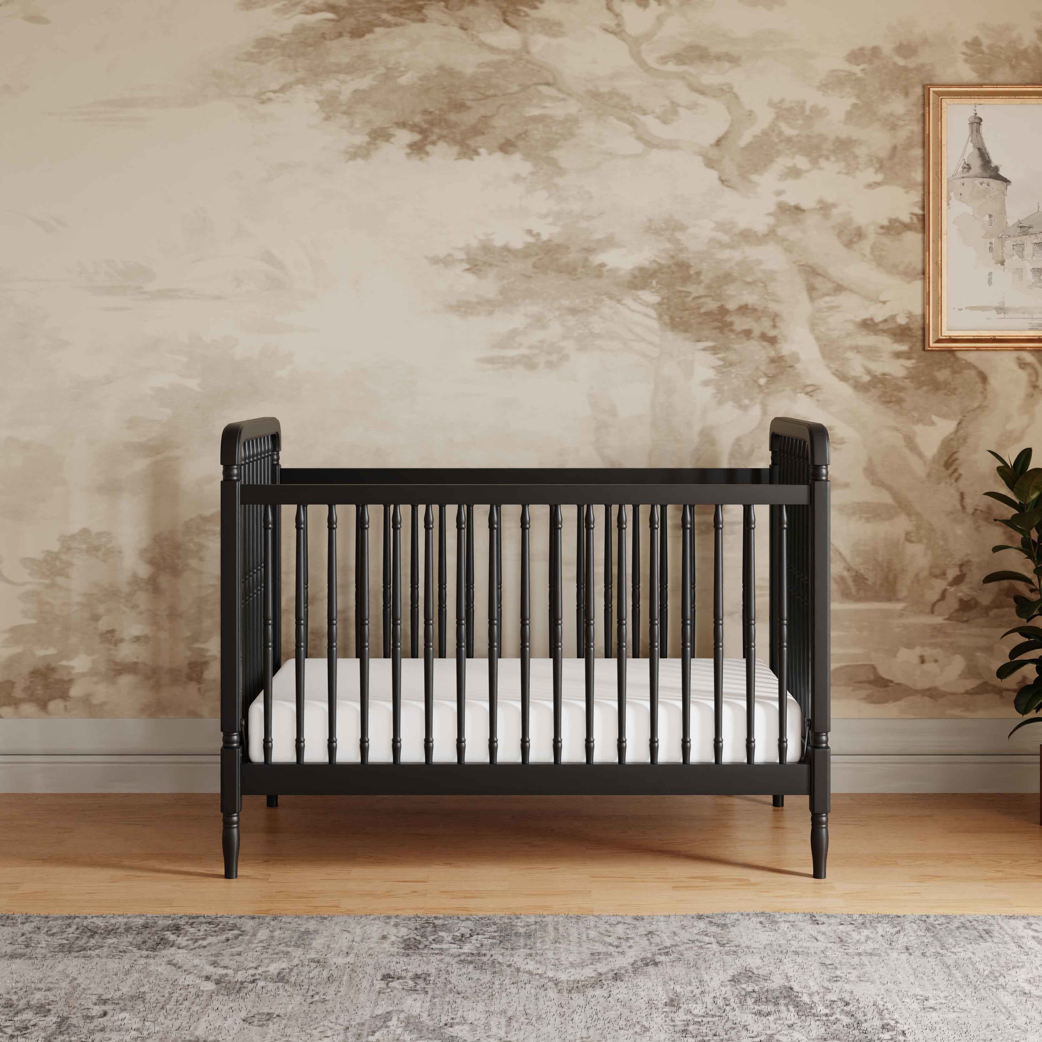 Liberty 3-in-1 Convertible Spindle Crib with Toddler Bed Conversion Kit - Image 64
