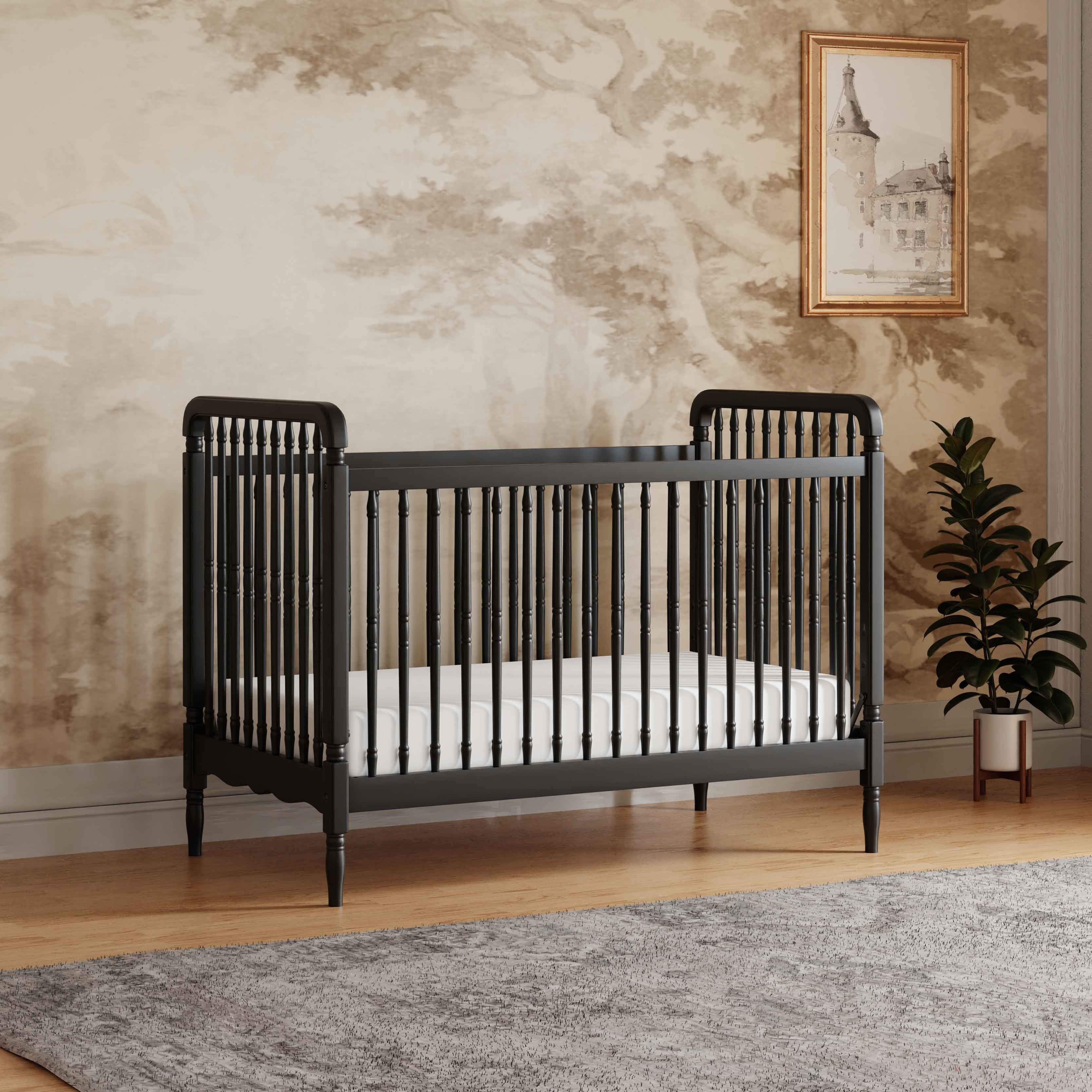 Liberty 3-in-1 Convertible Spindle Crib with Toddler Bed Conversion Kit - Image 65
