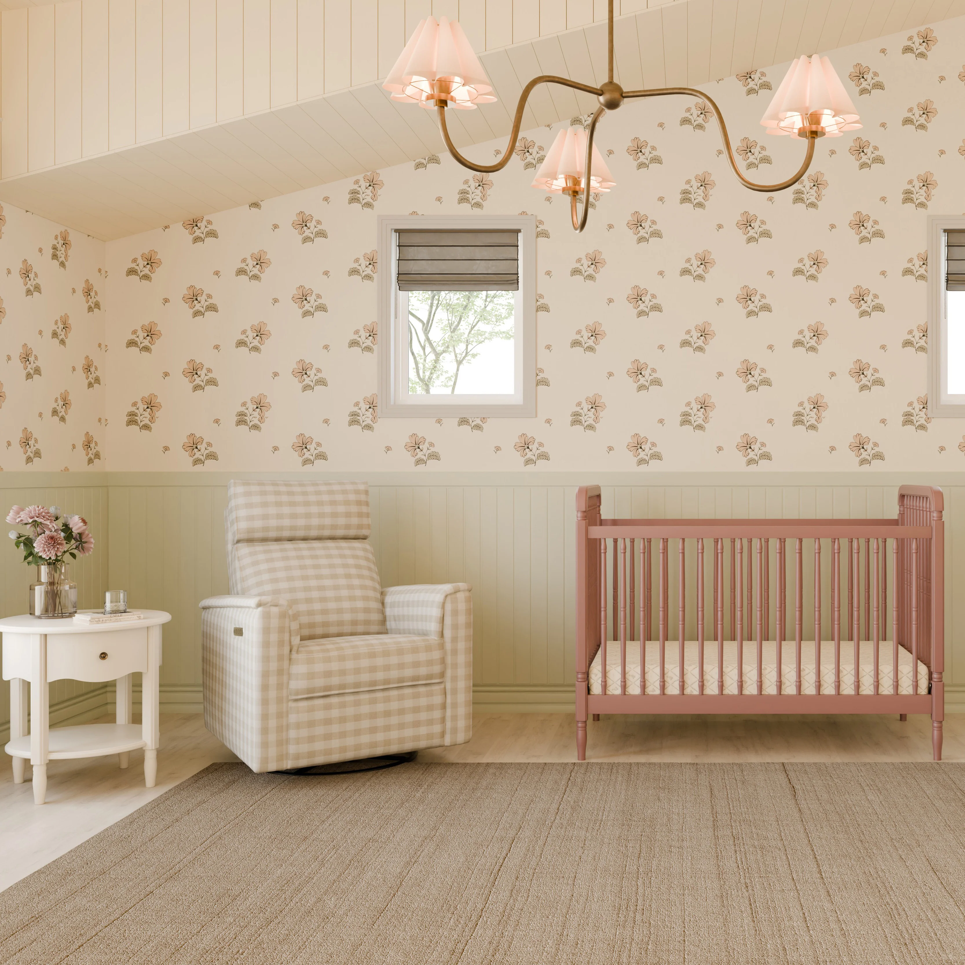 Liberty 3-in-1 Convertible Spindle Crib with Toddler Bed Conversion Kit - Image 79