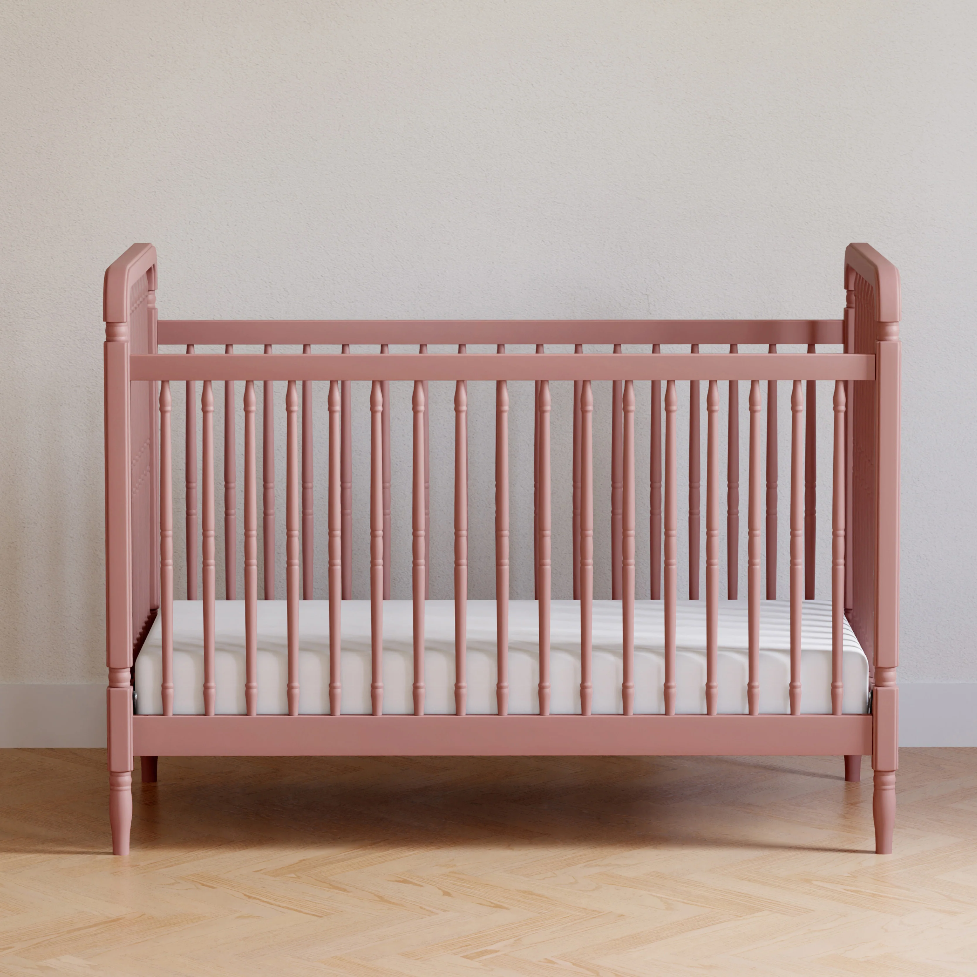 Liberty 3-in-1 Convertible Spindle Crib with Toddler Bed Conversion Kit - Image 83
