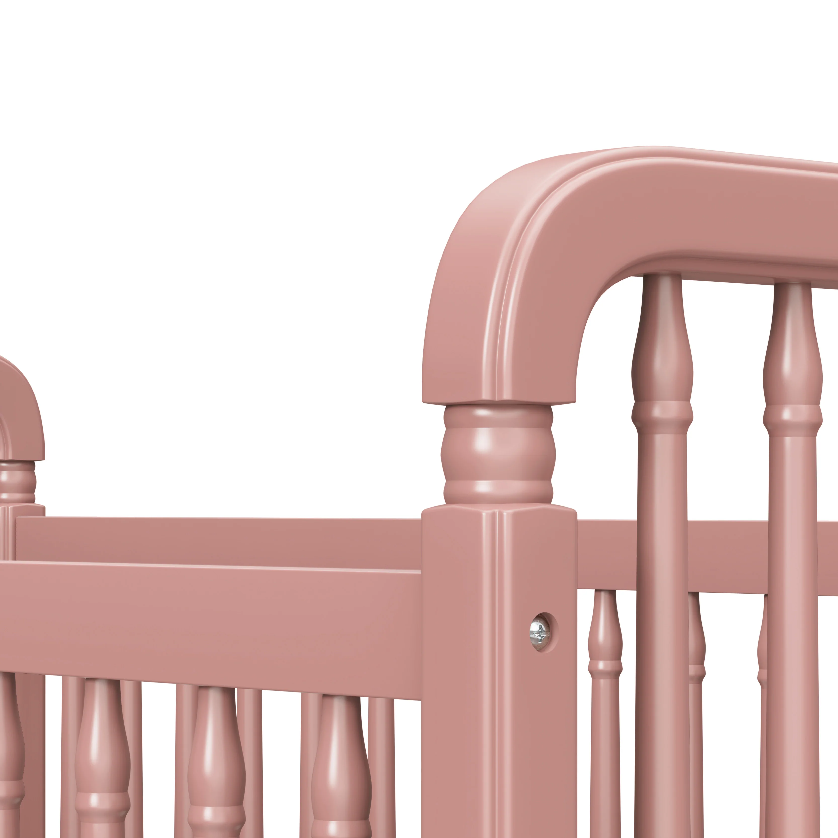 Liberty 3-in-1 Convertible Spindle Crib with Toddler Bed Conversion Kit - Image 89