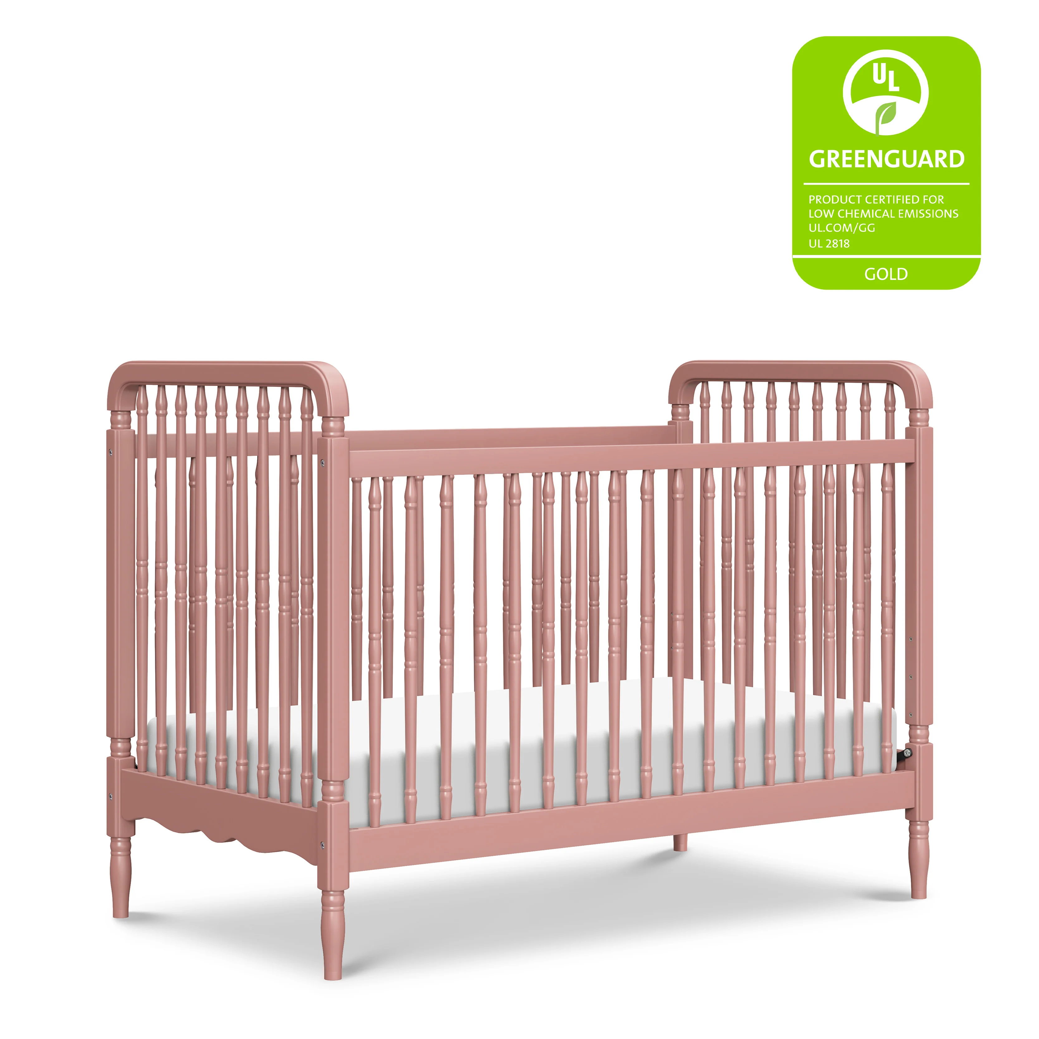 Liberty 3-in-1 Convertible Spindle Crib with Toddler Bed Conversion Kit - Image 90