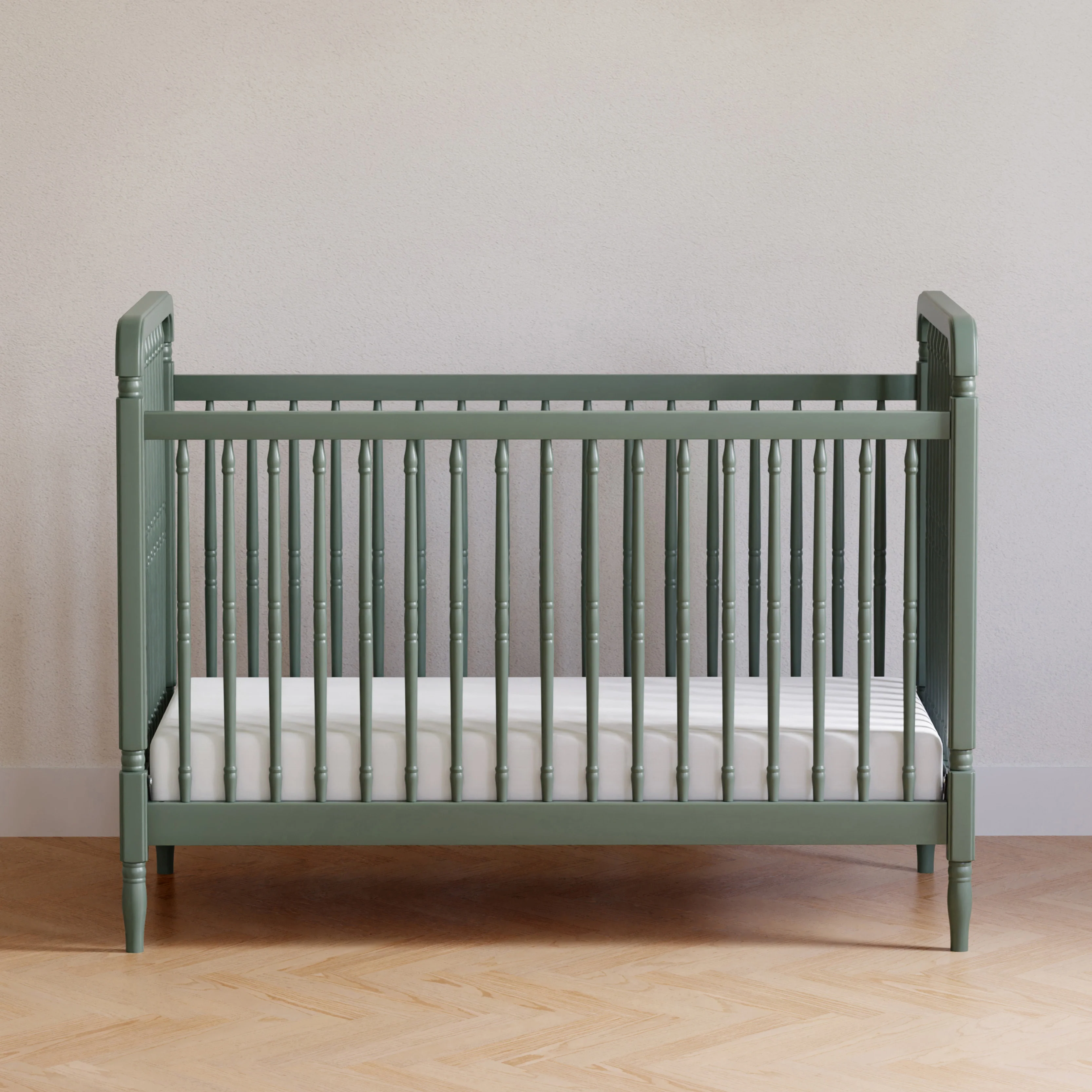 Liberty 3-in-1 Convertible Spindle Crib with Toddler Bed Conversion Kit - Image 98