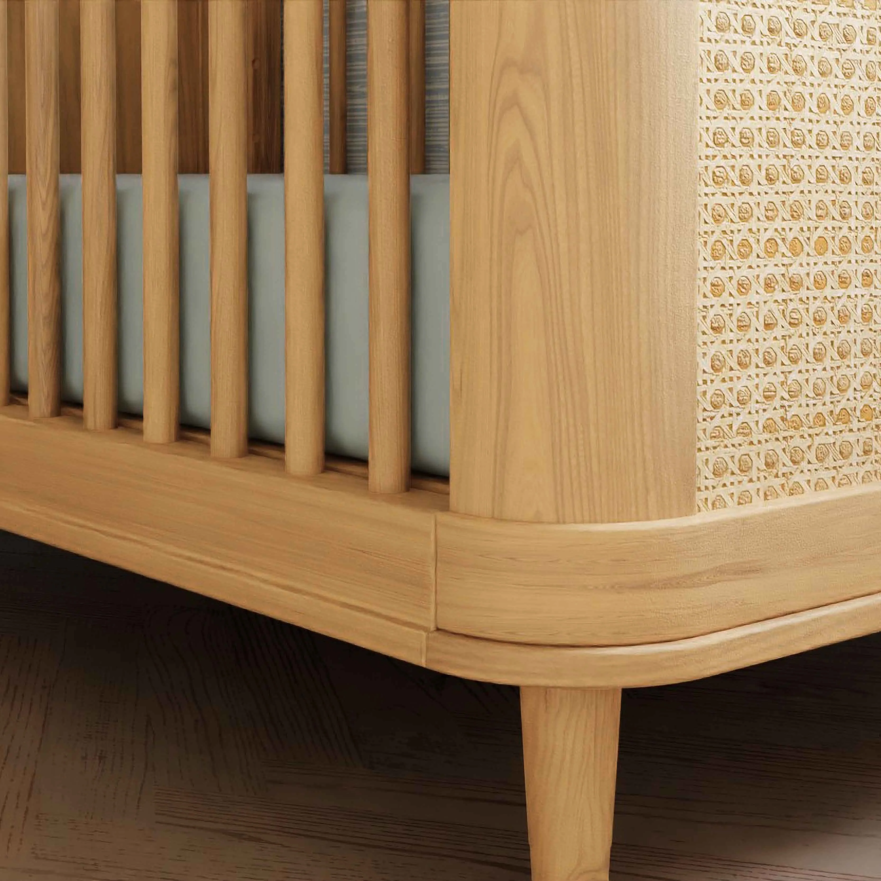 Marin with Cane 3-in-1 Convertible Crib - Image 7