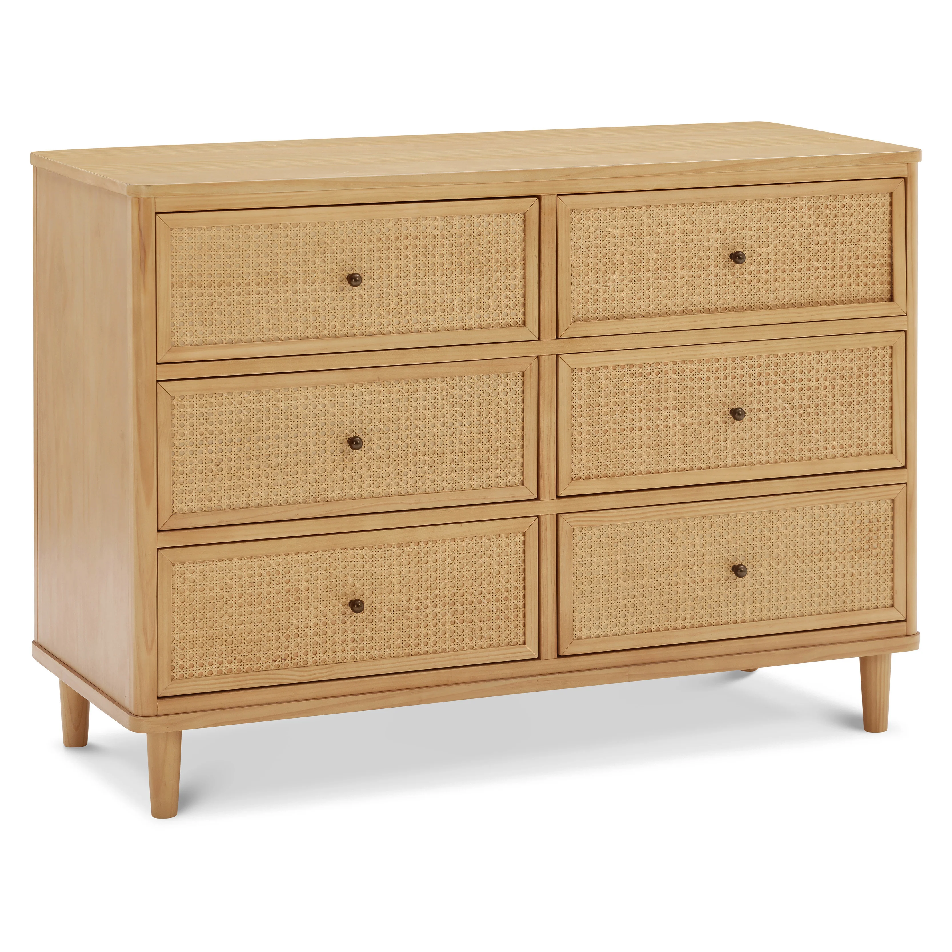 Marin with Cane 6 Drawer Assembled Dresser - Image 14