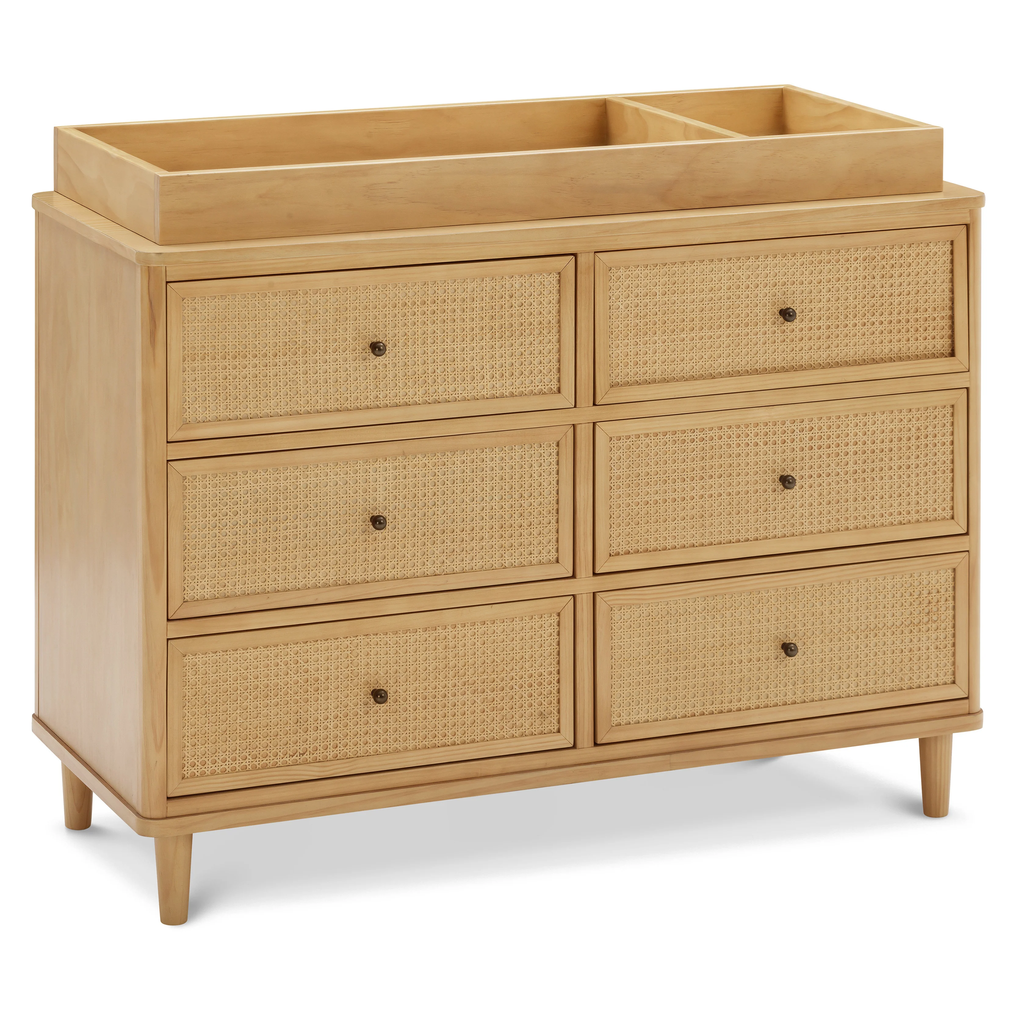 Marin with Cane 6 Drawer Assembled Dresser - Image 15