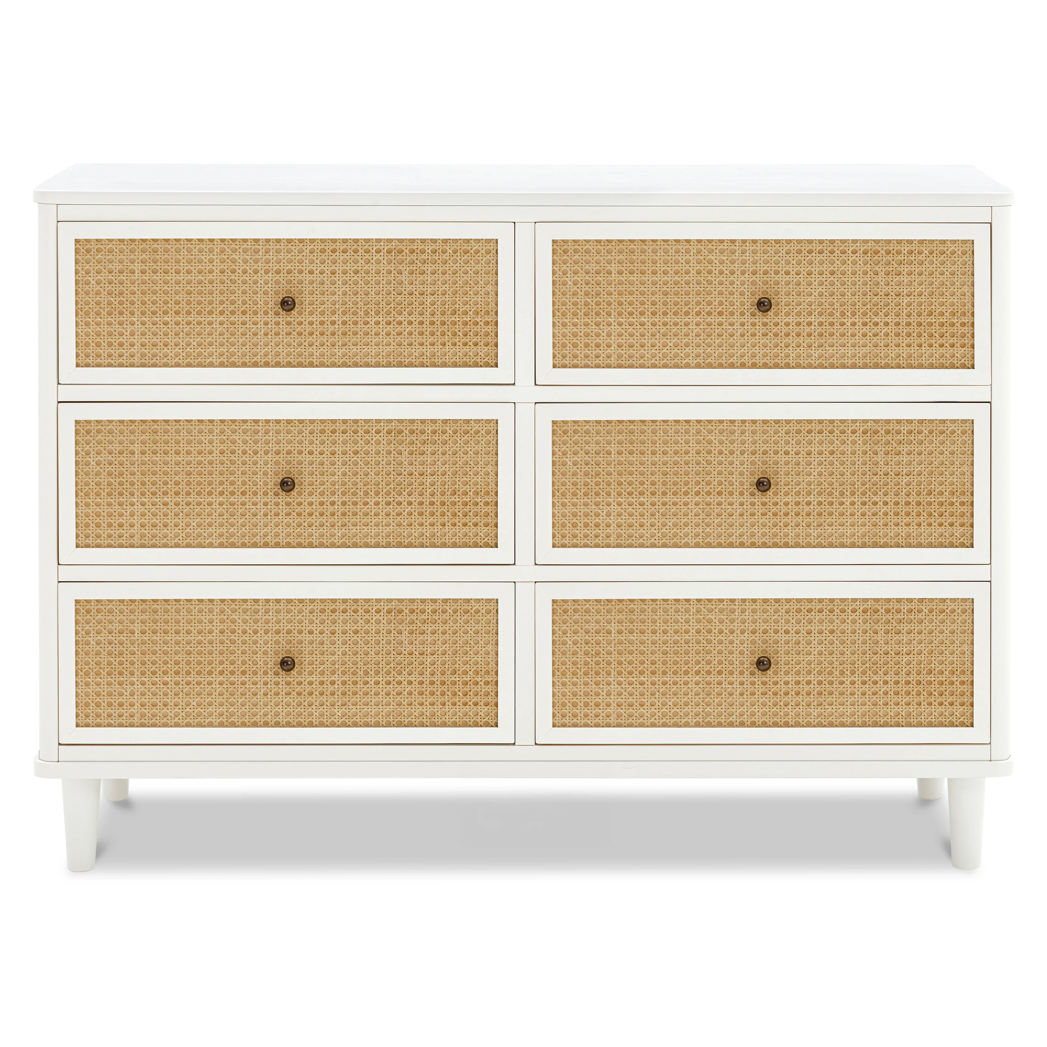 Marin with Cane 6 Drawer Assembled Dresser - Image 23