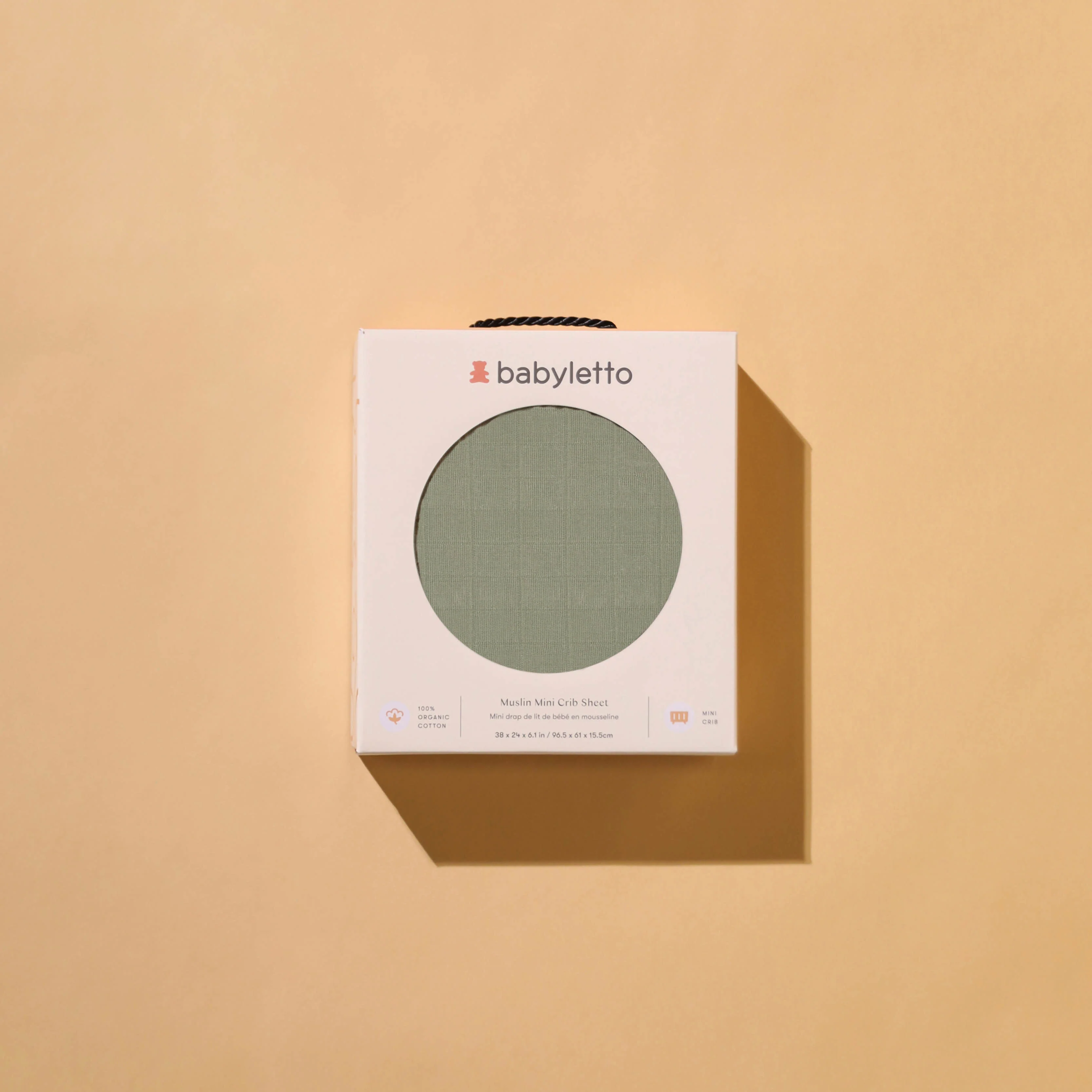 Mini Crib Sheet in GOTS Certified Organic Muslin Cotton - Image 30
