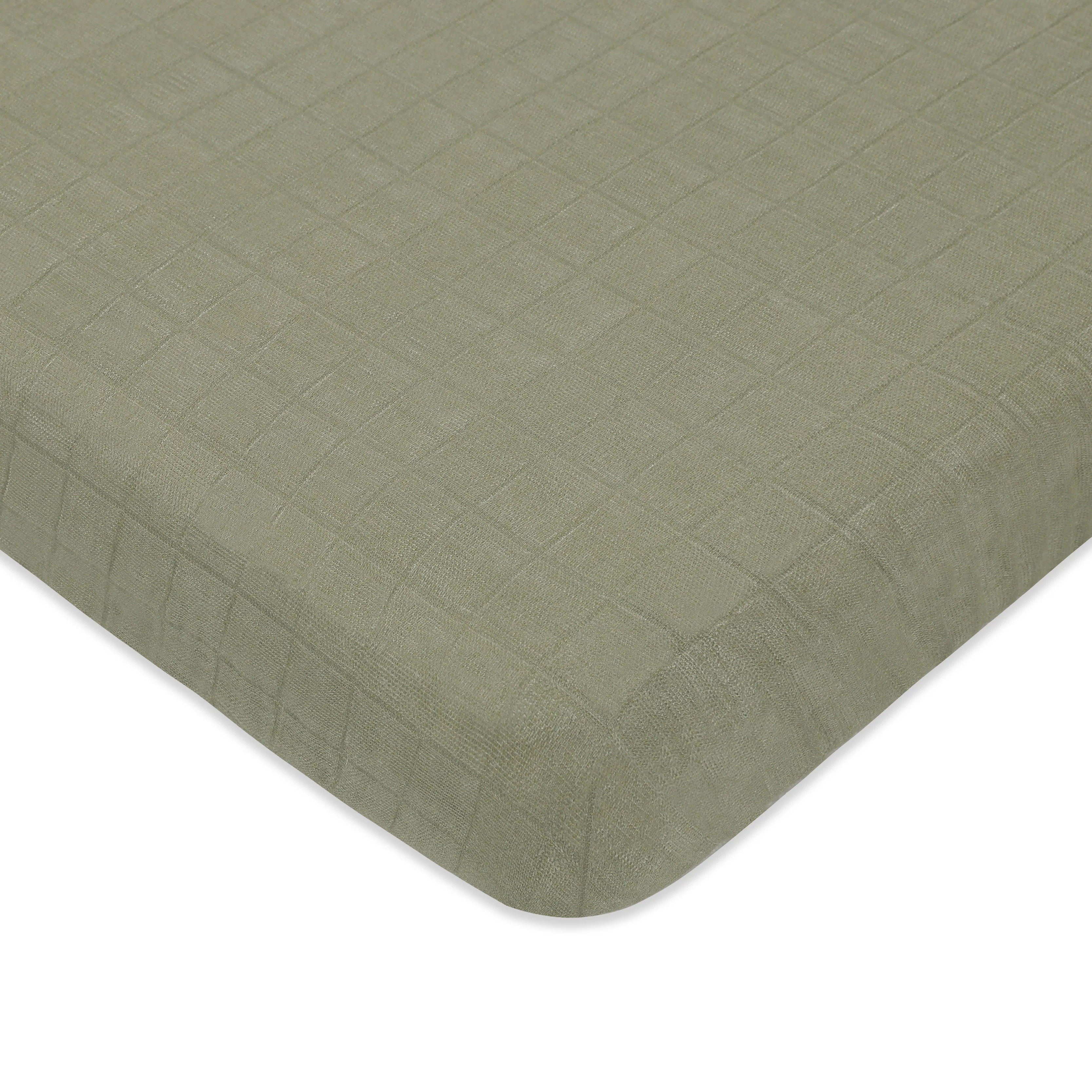 Mini Crib Sheet in GOTS Certified Organic Muslin Cotton - Image 31
