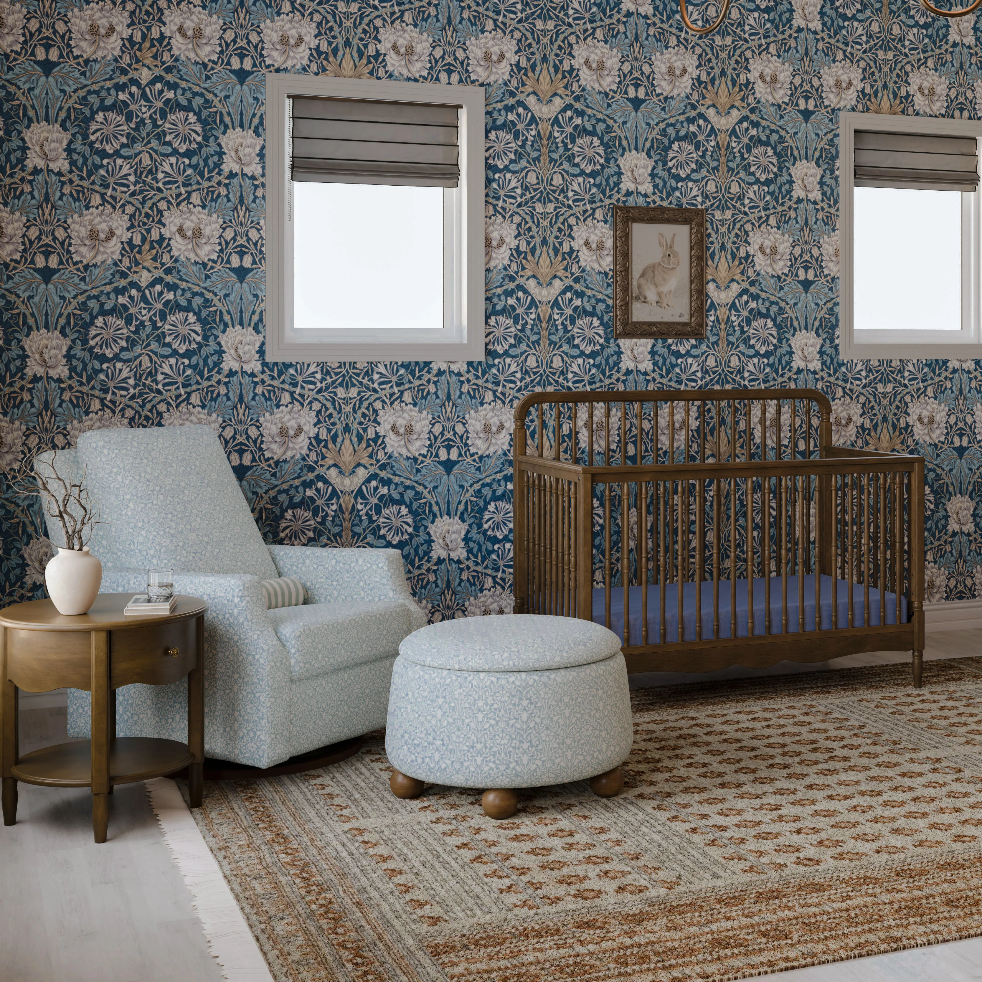 Morris & Co. x Namesake Tuffet Storage Ottoman - Image 50