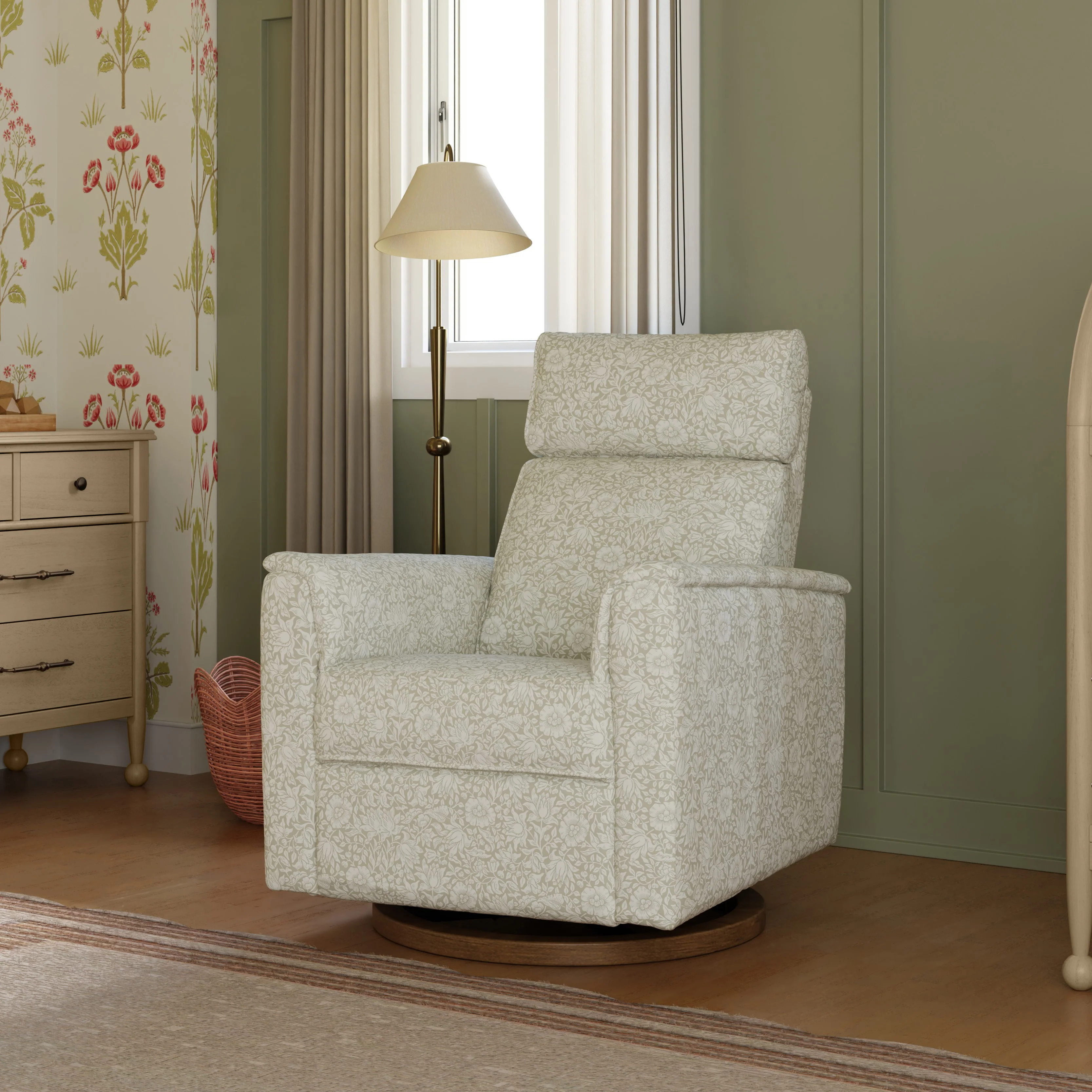 Morris & Co. x Namesake Willa Plus Power Glider Recliner w/ Power Headrest - Image 14