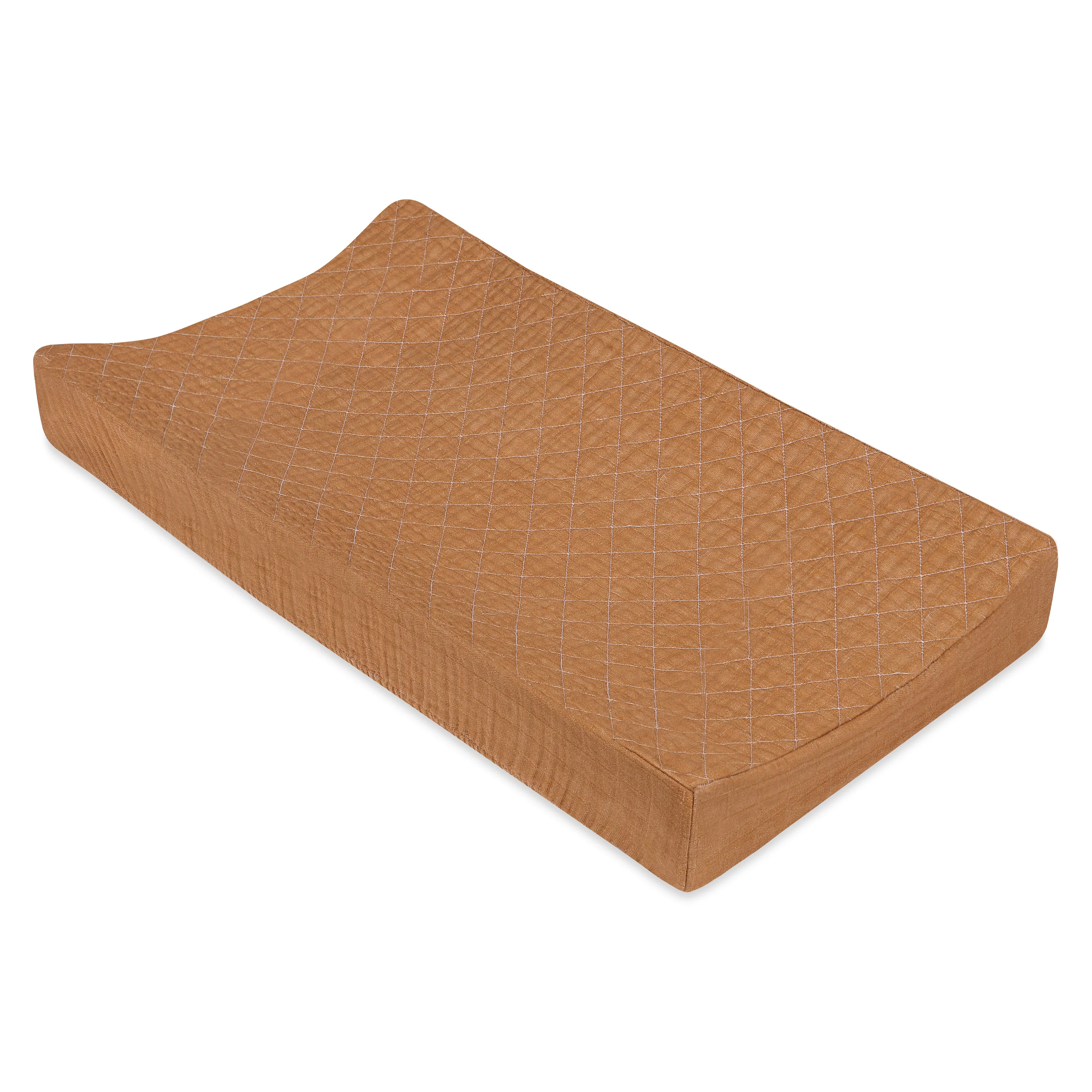 Quilted Changing Pad Cover in GOTS Certified Organic Muslin Cotton - Image 32