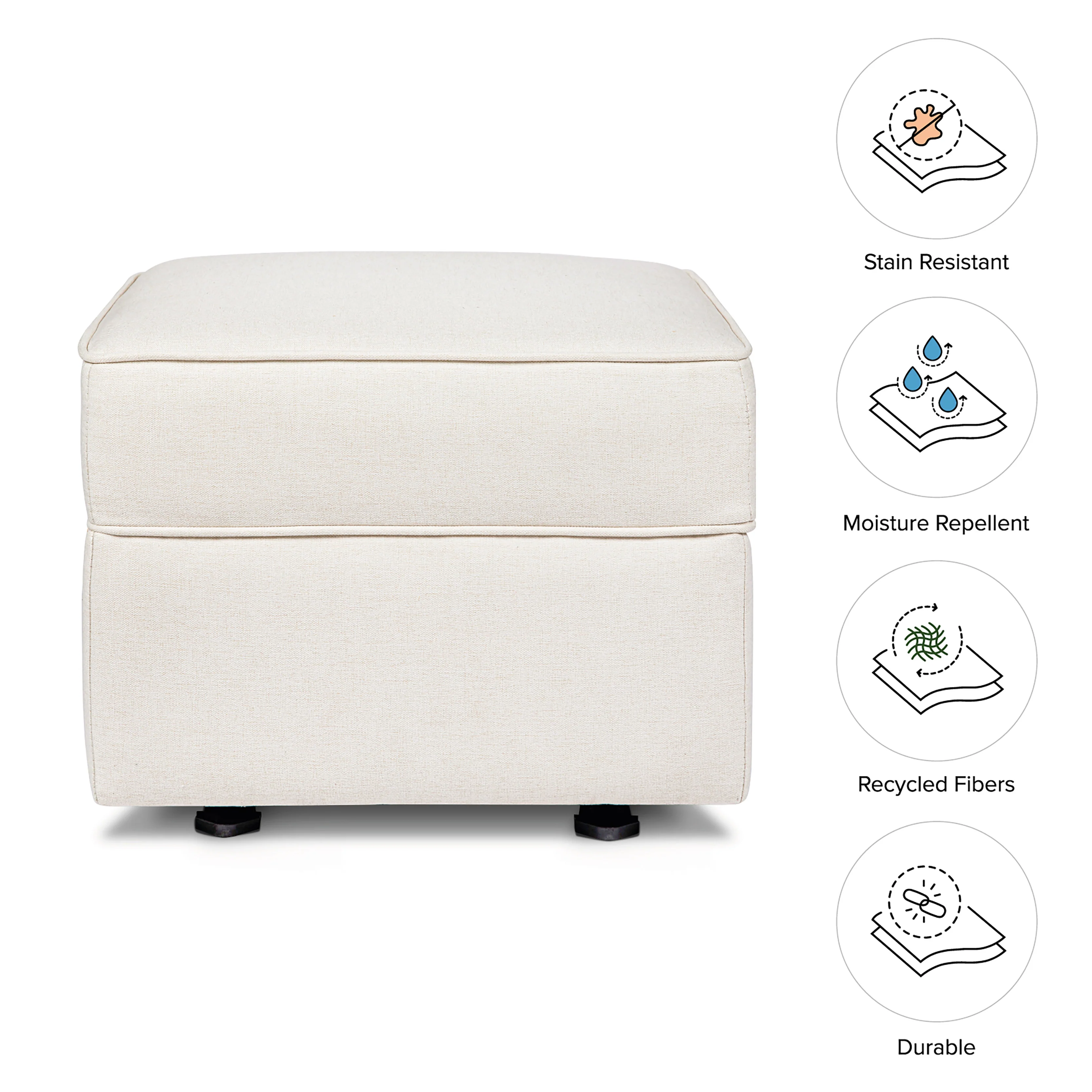Willa-Alden Gliding Ottoman - Image 4