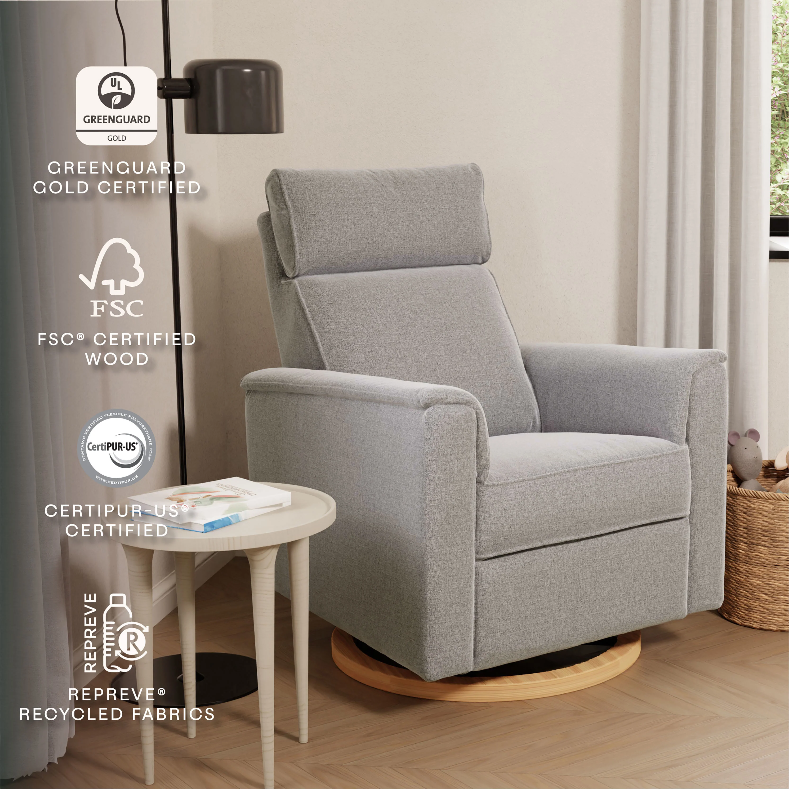 Willa Plus Power Glider Recliner w/ Power Headrest - In Store Exclusive - Image 20