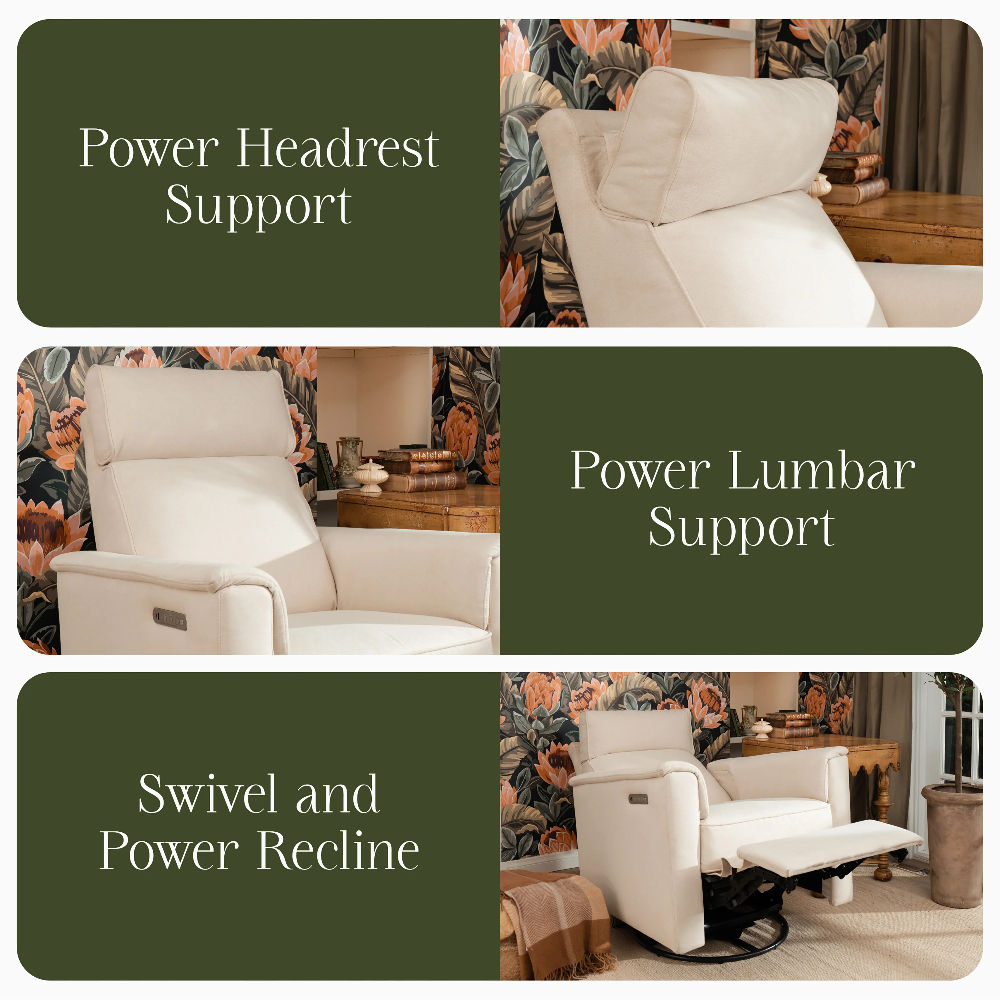 Willa Pro Power Recliner and Swivel Glider - Image 39