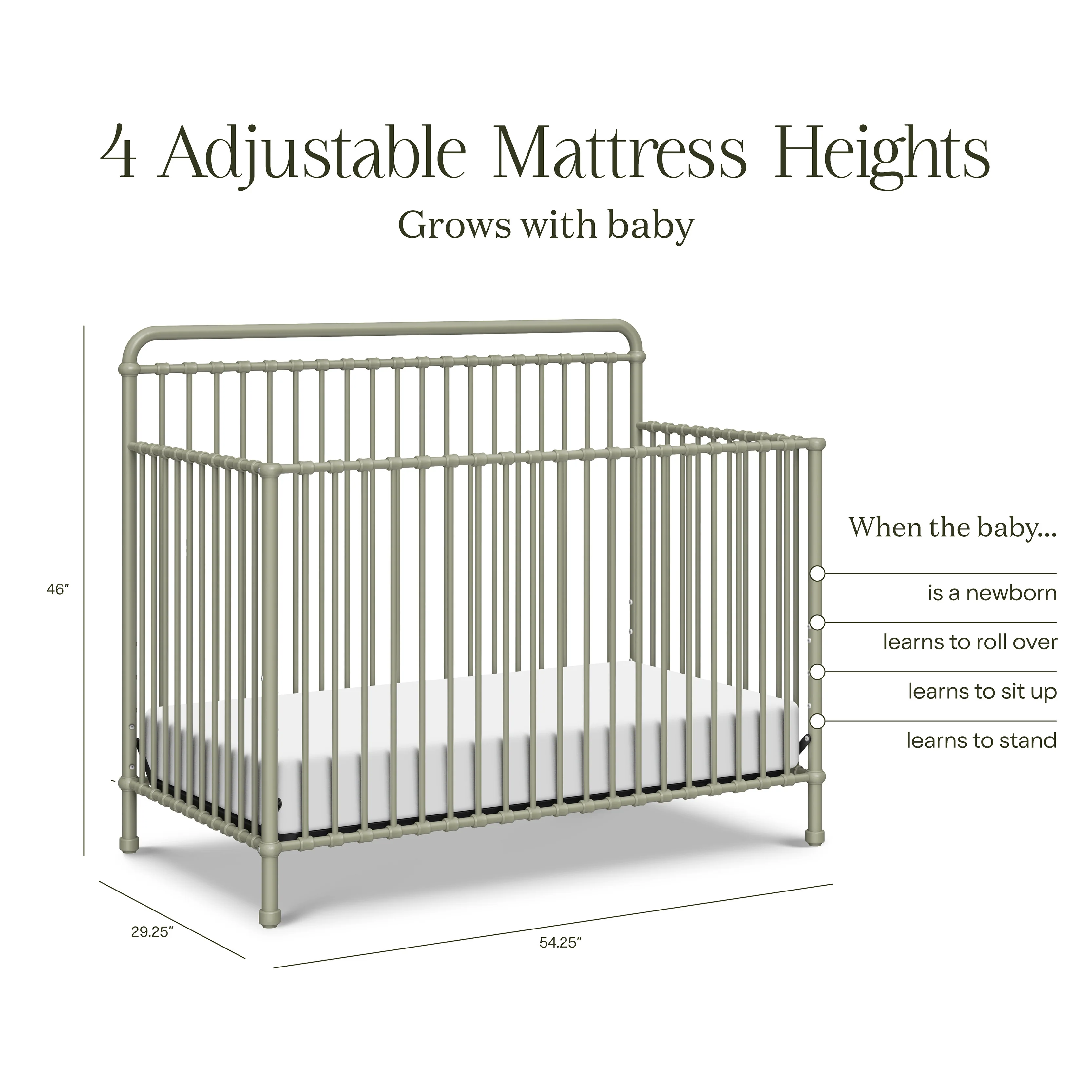 Winston 4-in-1 Convertible Crib - Image 25