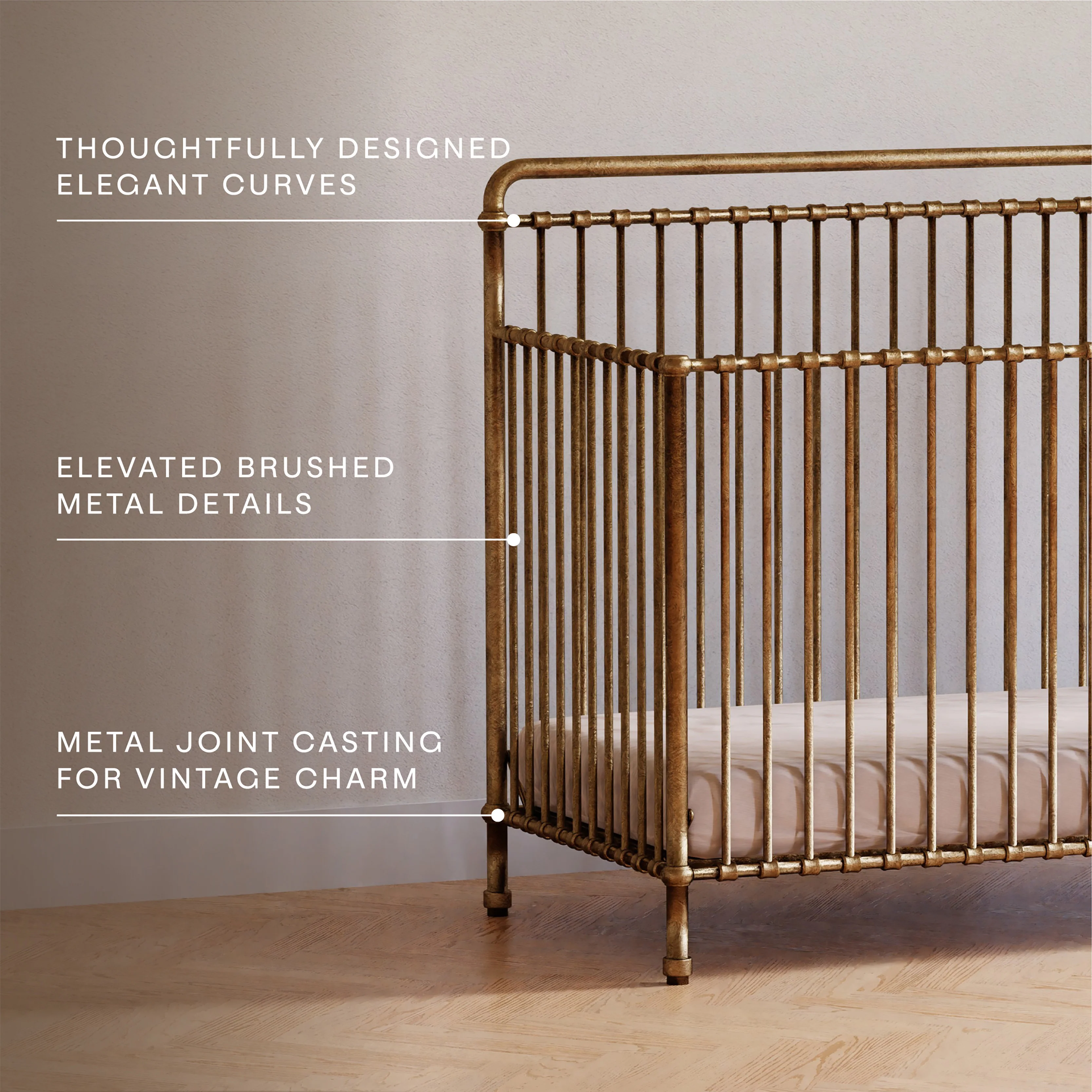 Winston 4-in-1 Convertible Crib - Image 3